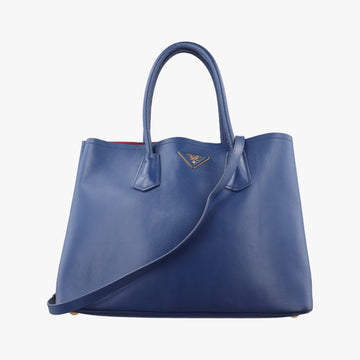 Double Cuir Blue SAFFIANO Leather B2756T 173ダブル キュイール ブルー サフィアーノレザー B2756T 173