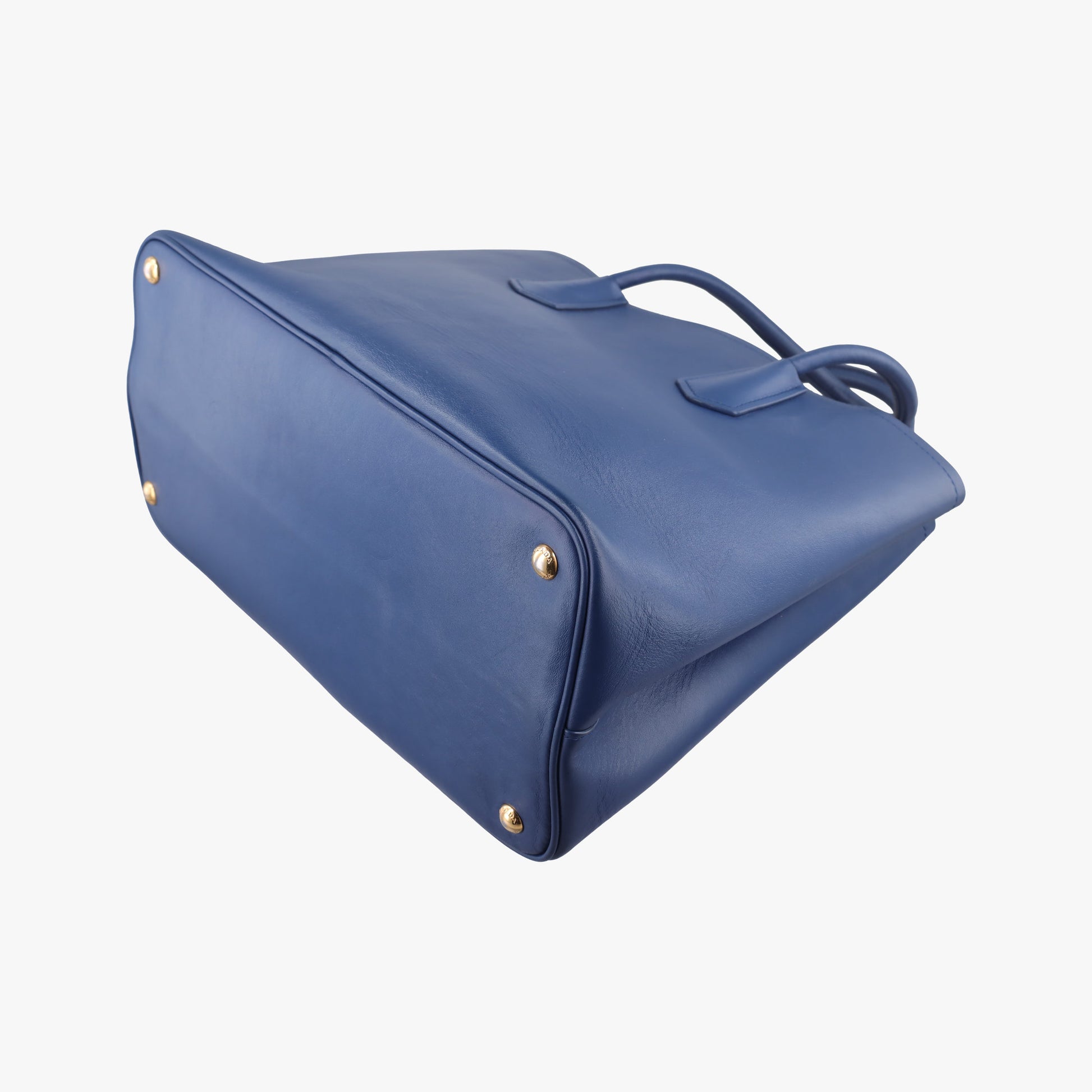 Double Cuir Blue SAFFIANO Leather B2756T 173ダブル キュイール ブルー サフィアーノレザー B2756T 173