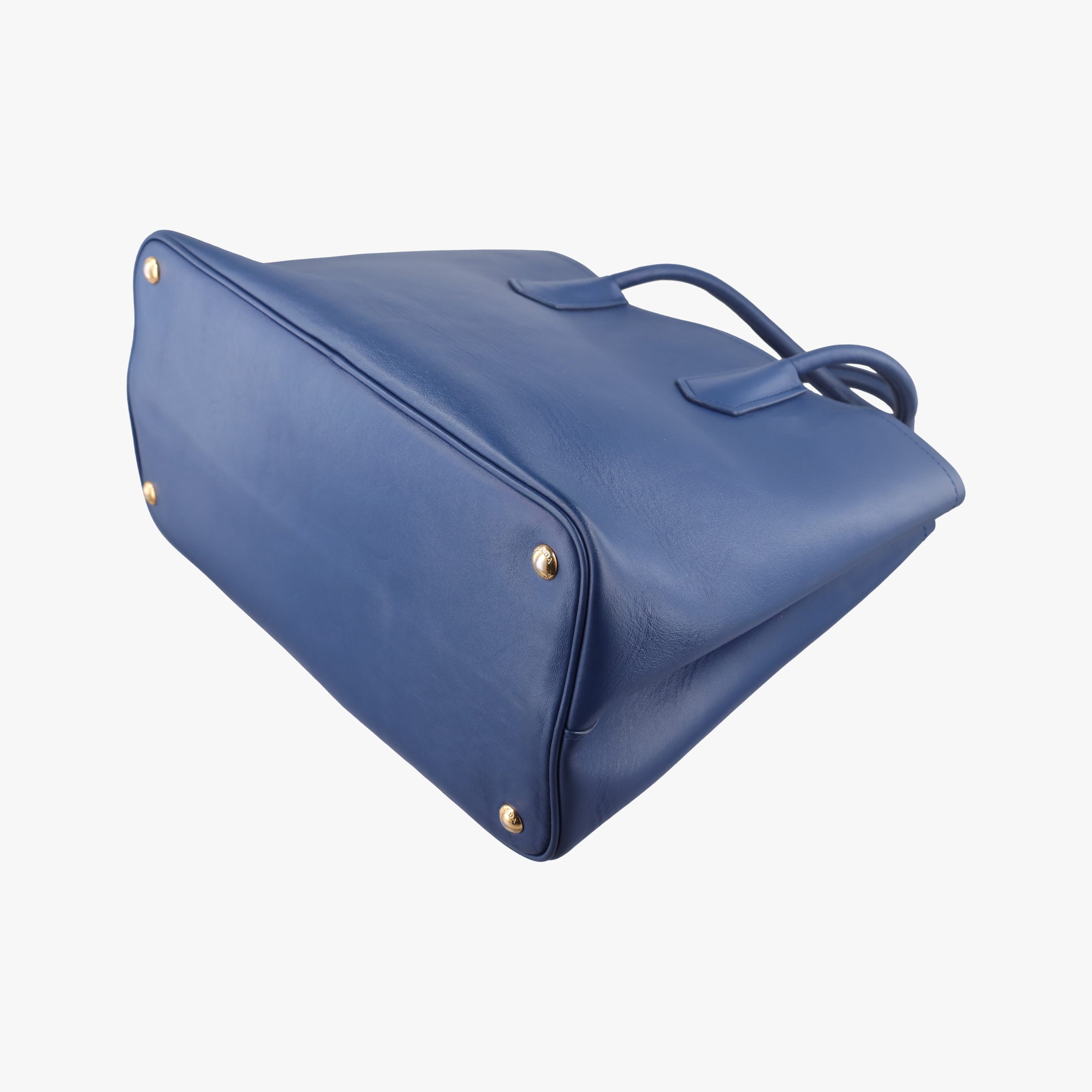 Double Cuir Blue SAFFIANO Leather B2756T 173ダブル キュイール ブルー サフィアーノレザー B2756T 173