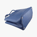 Double Cuir Blue SAFFIANO Leather B2756T 173ダブル キュイール ブルー サフィアーノレザー B2756T 173