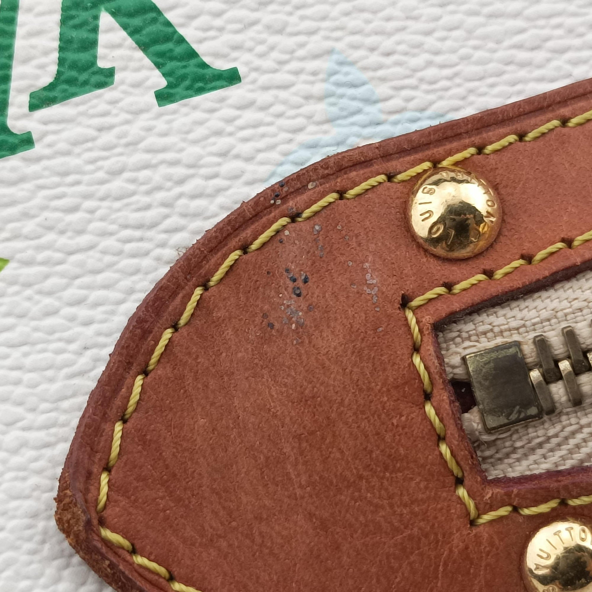 RITA white Monogram Multicolor M40125 Lot number unknownリタ ブロン モノグラム マルチカラー M40125 製番不明