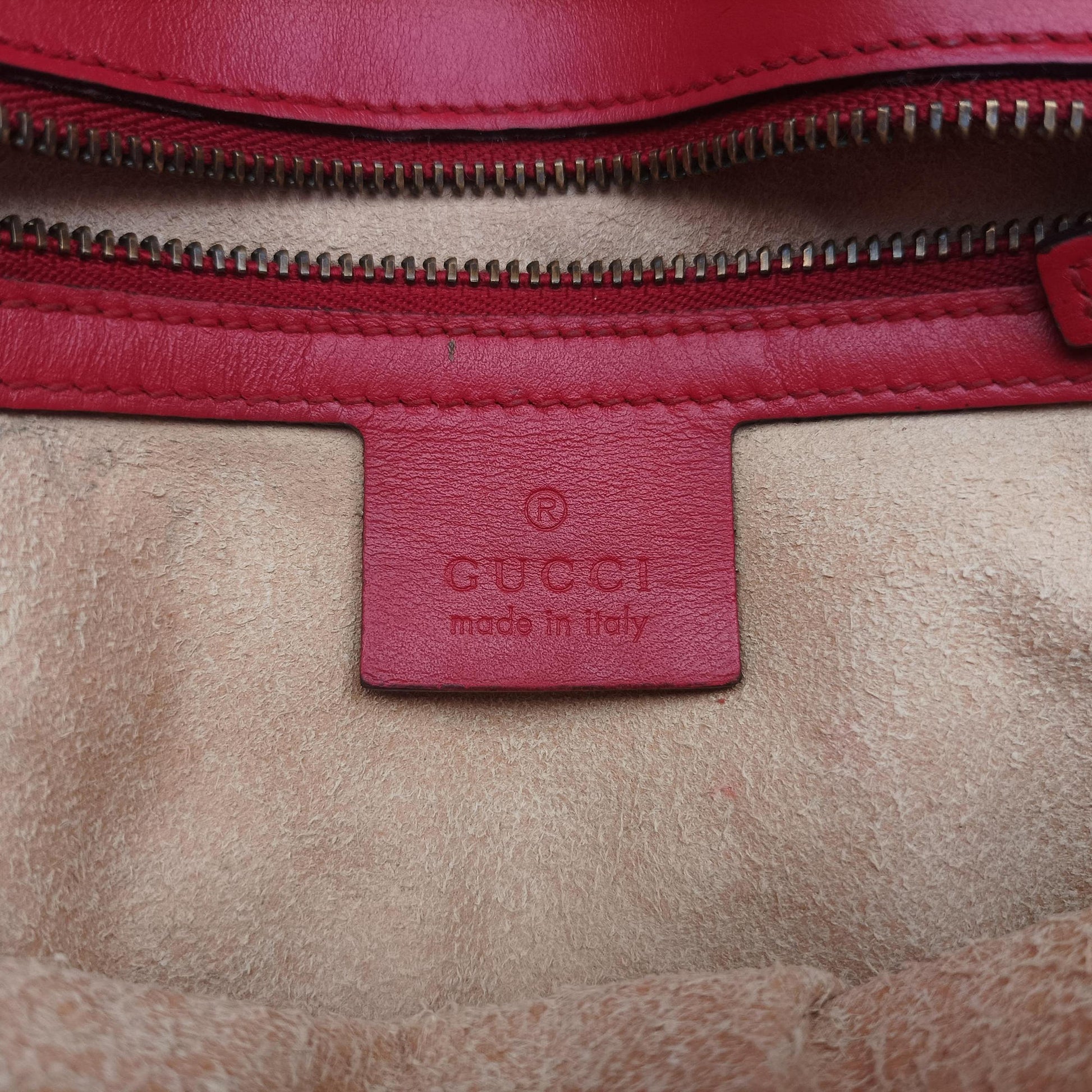 GG Marmont Red Leather 443497 E025631951GGマーモント レッド レザー 443497 E025631951