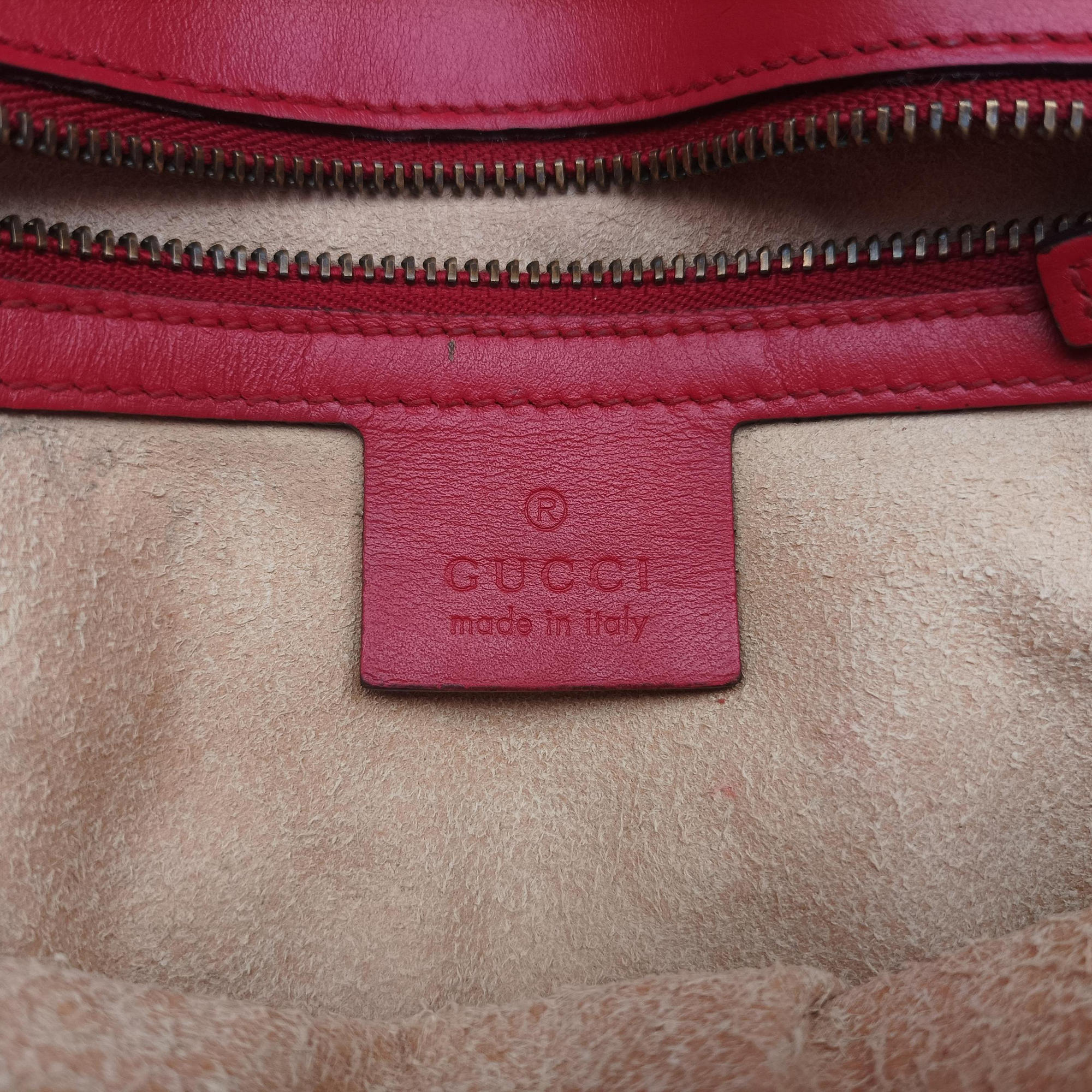 GG Marmont Red Leather 443497 E025631951GGマーモント レッド レザー 443497 E025631951
