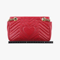 GG Marmont Red Leather 443497 E025631951GGマーモント レッド レザー 443497 E025631951