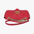 GG Marmont Red Leather 443497 E025631951GGマーモント レッド レザー 443497 E025631951