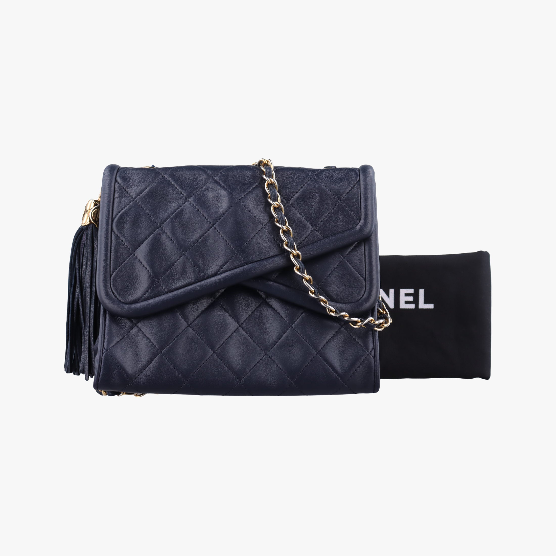 Matelasse Navy Lambskin 1290854マトラッセ ネイビー ラムスキン 1290854
