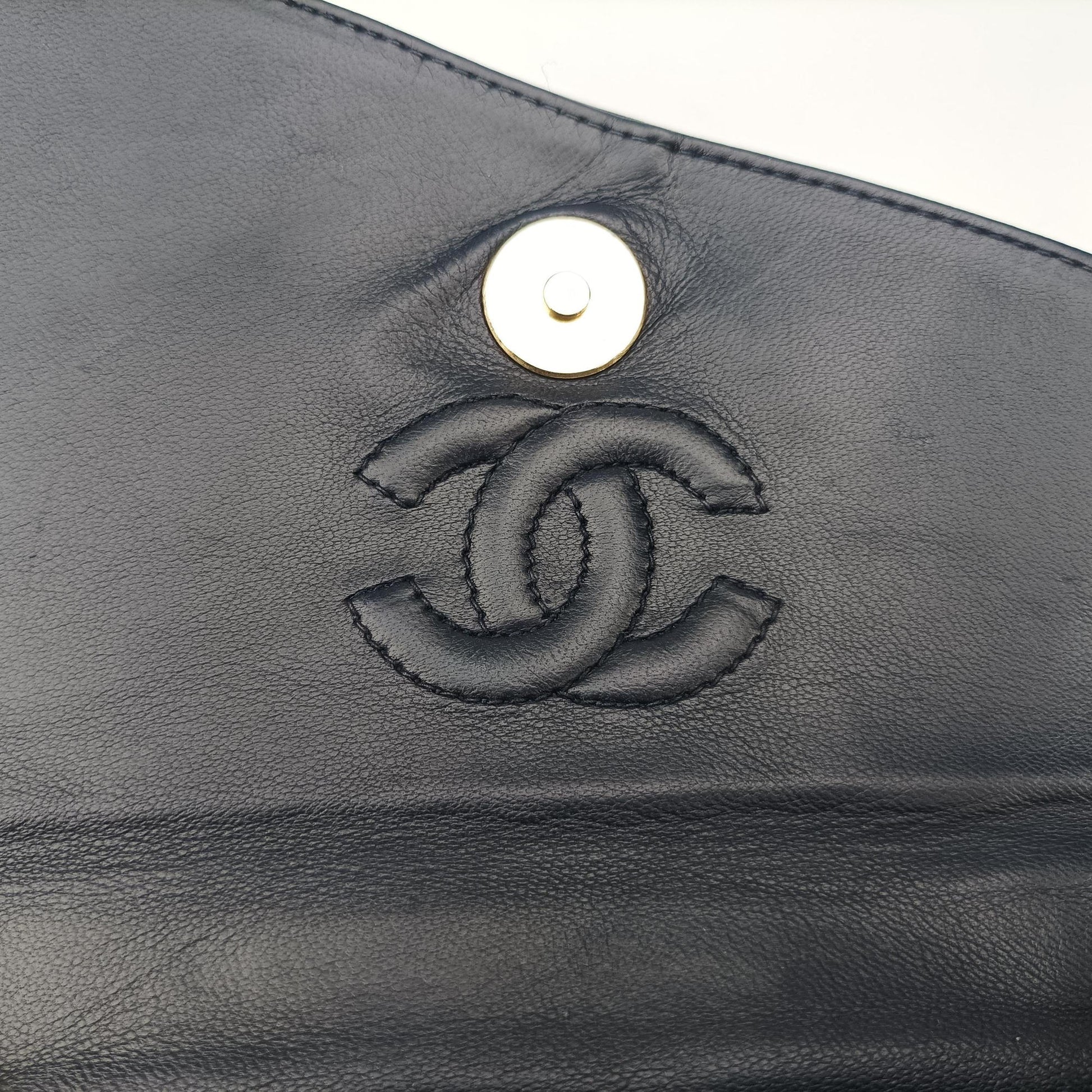 Matelasse Navy Lambskin 1290854マトラッセ ネイビー ラムスキン 1290854