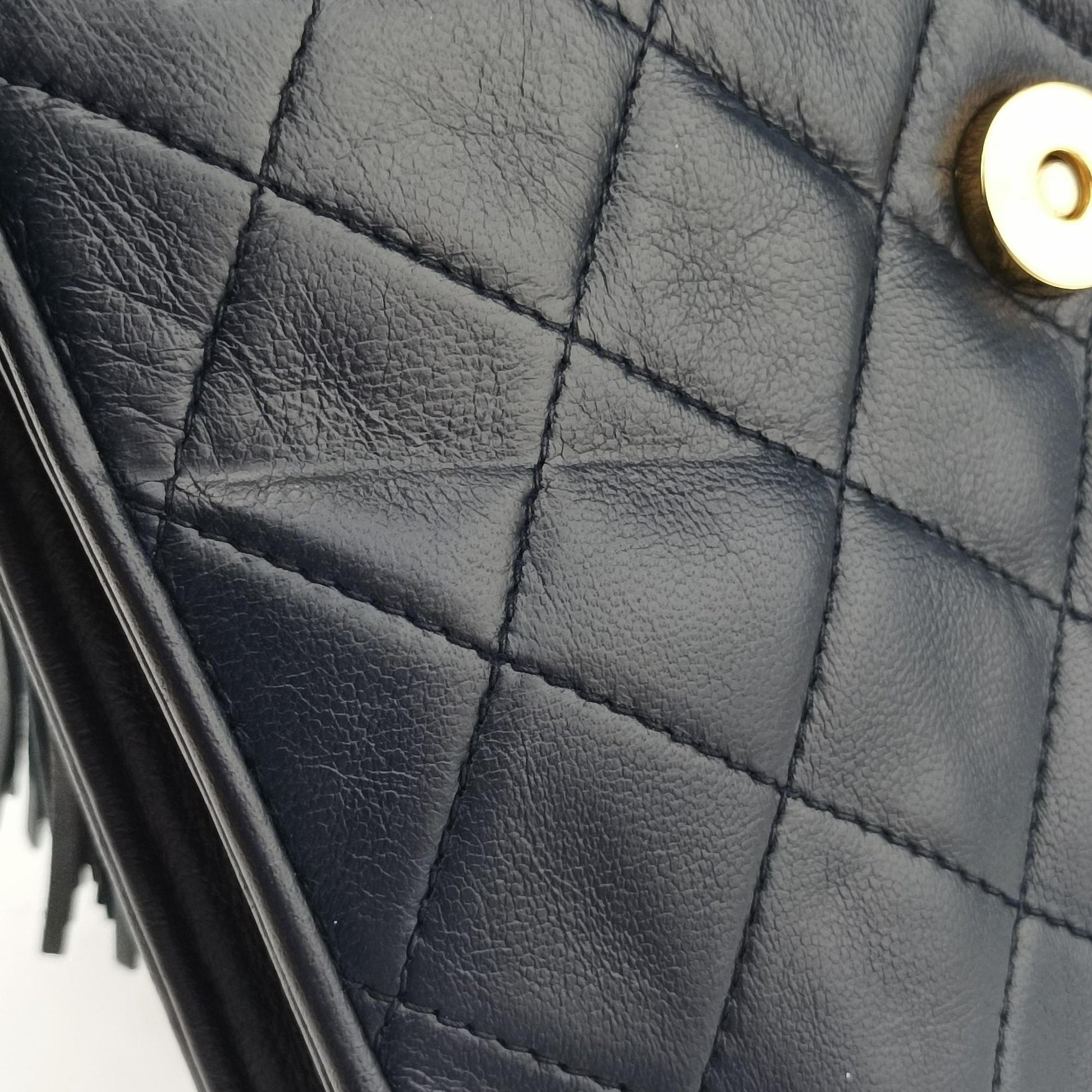 Matelasse Navy Lambskin 1290854マトラッセ ネイビー ラムスキン 1290854