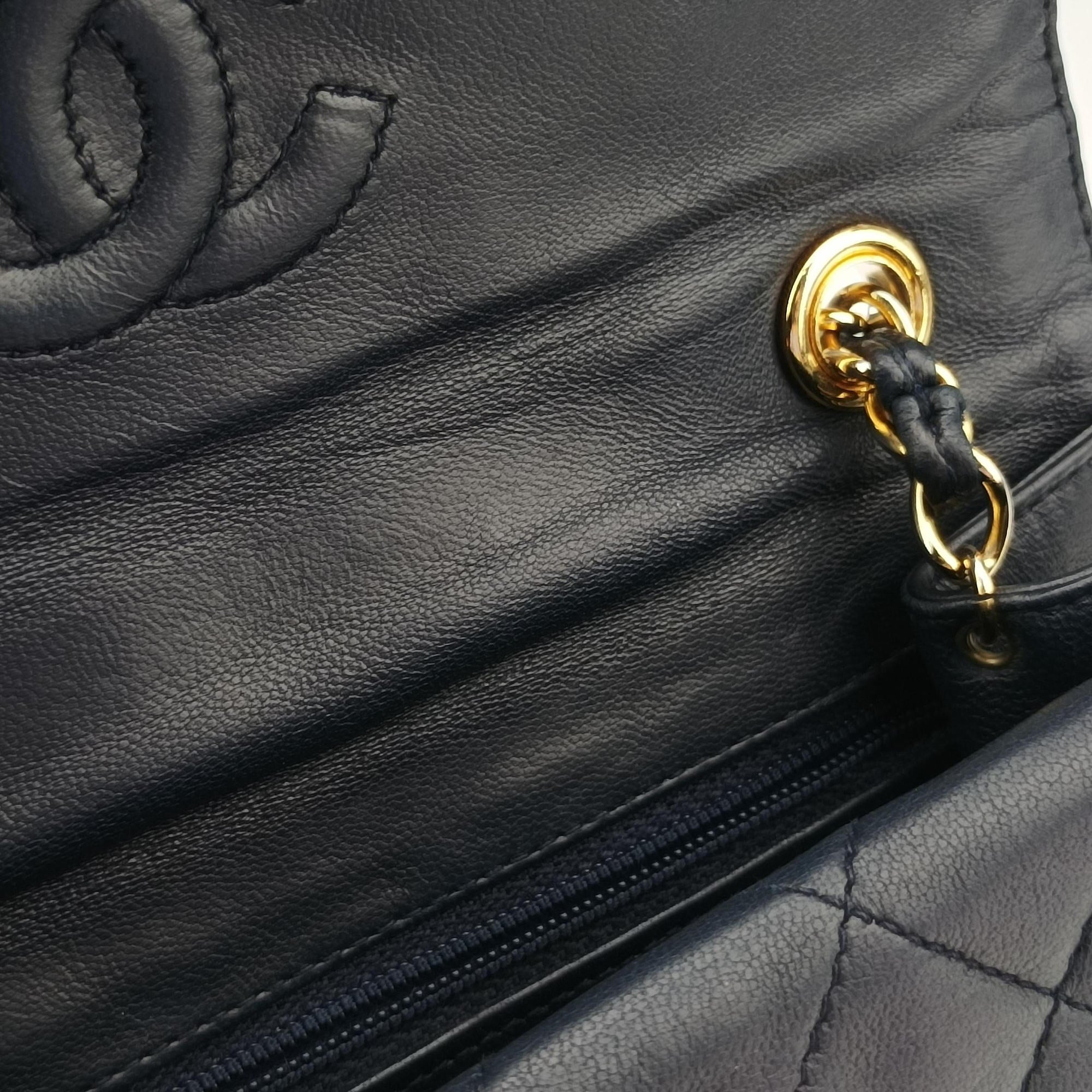 Matelasse Navy Lambskin 1290854マトラッセ ネイビー ラムスキン 1290854
