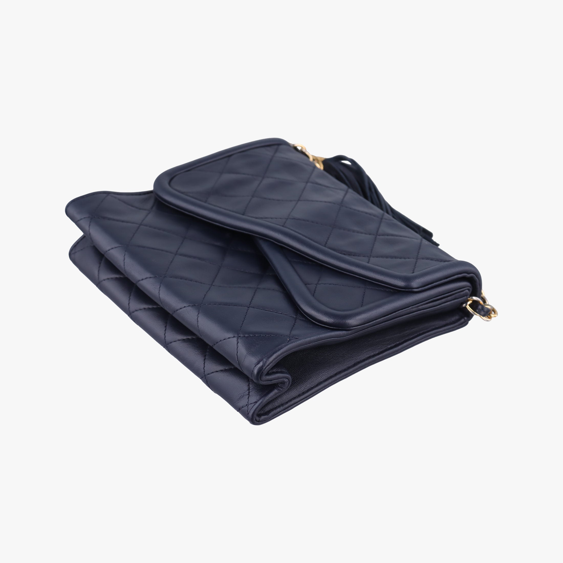 Matelasse Navy Lambskin 1290854マトラッセ ネイビー ラムスキン 1290854