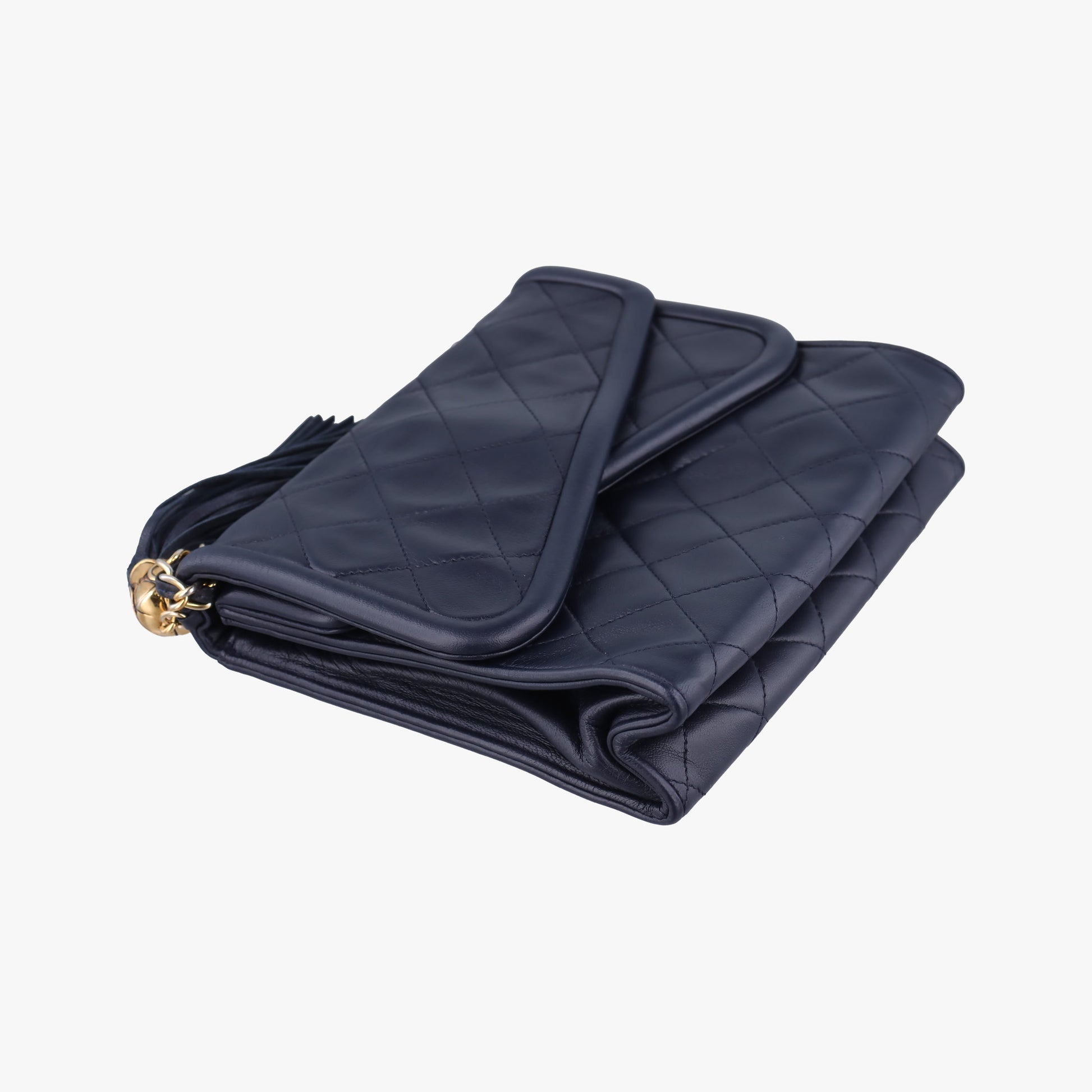 Matelasse Navy Lambskin 1290854マトラッセ ネイビー ラムスキン 1290854