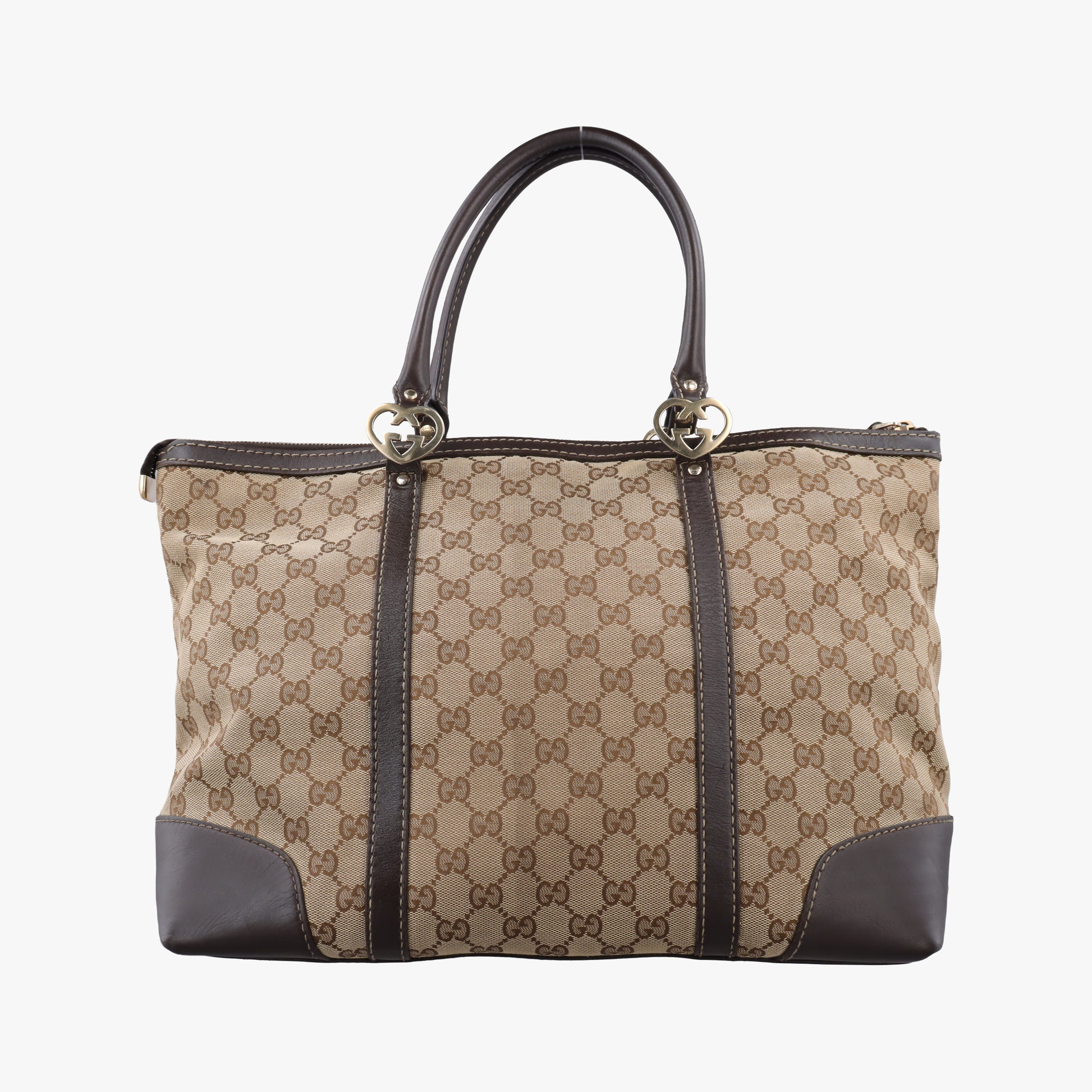 Lovely Brown GG canvas×leatherGG 257068 B7998289ラブリー ブラウン GG キャンバス×レザー 257068 B7998289