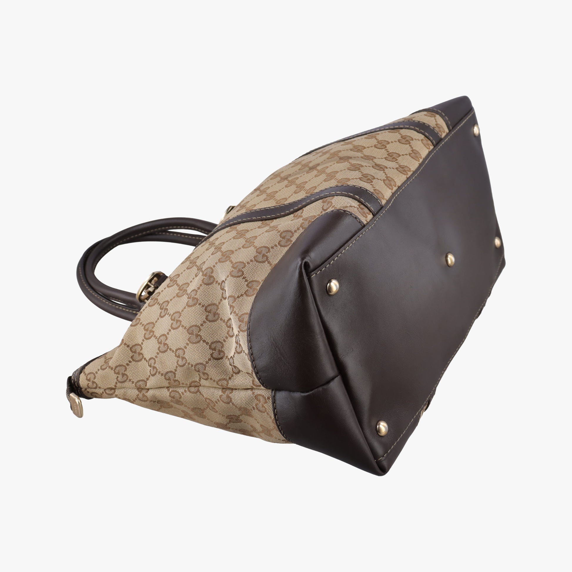 Lovely Brown GG canvas×leatherGG 257068 B7998289ラブリー ブラウン GG キャンバス×レザー 257068 B7998289