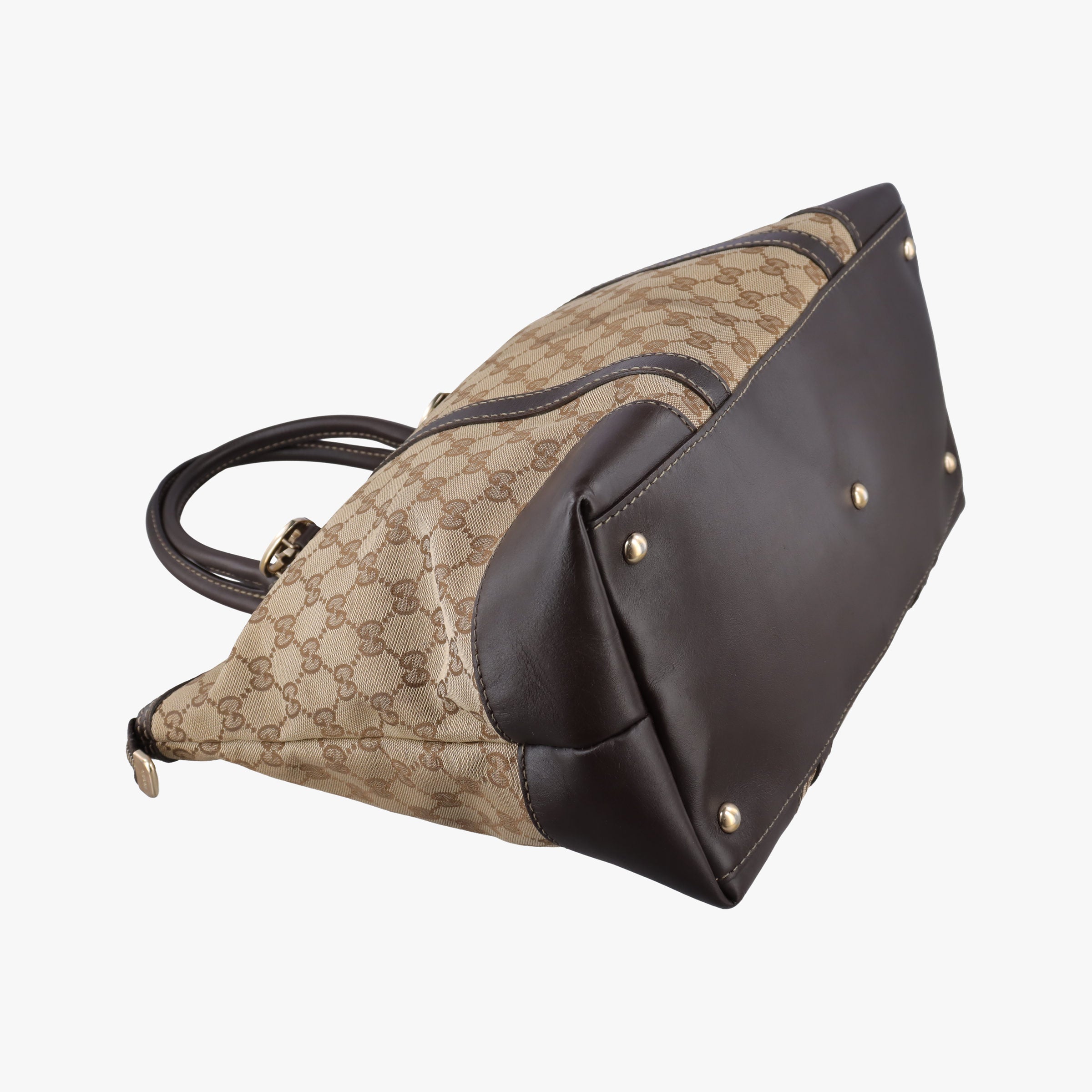 Lovely Brown GG canvas×leatherGG 257068 B7998289ラブリー ブラウン GG キャンバス×レザー 257068 B7998289