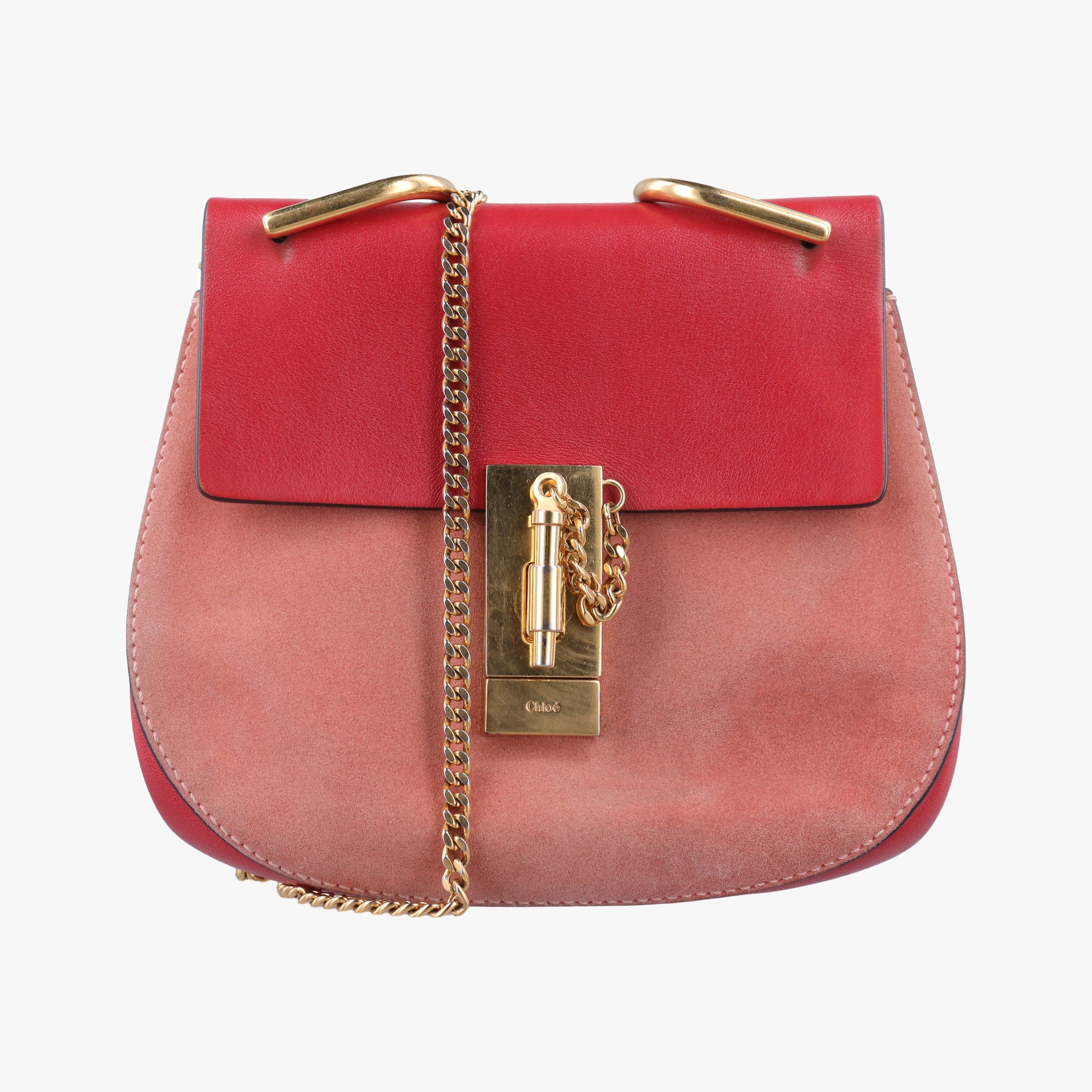 DREW Red×Pink Leather×suede 04 15 70 65 6ドリュー レッド×ピンク レザー×スエード 04 15 70 65 6