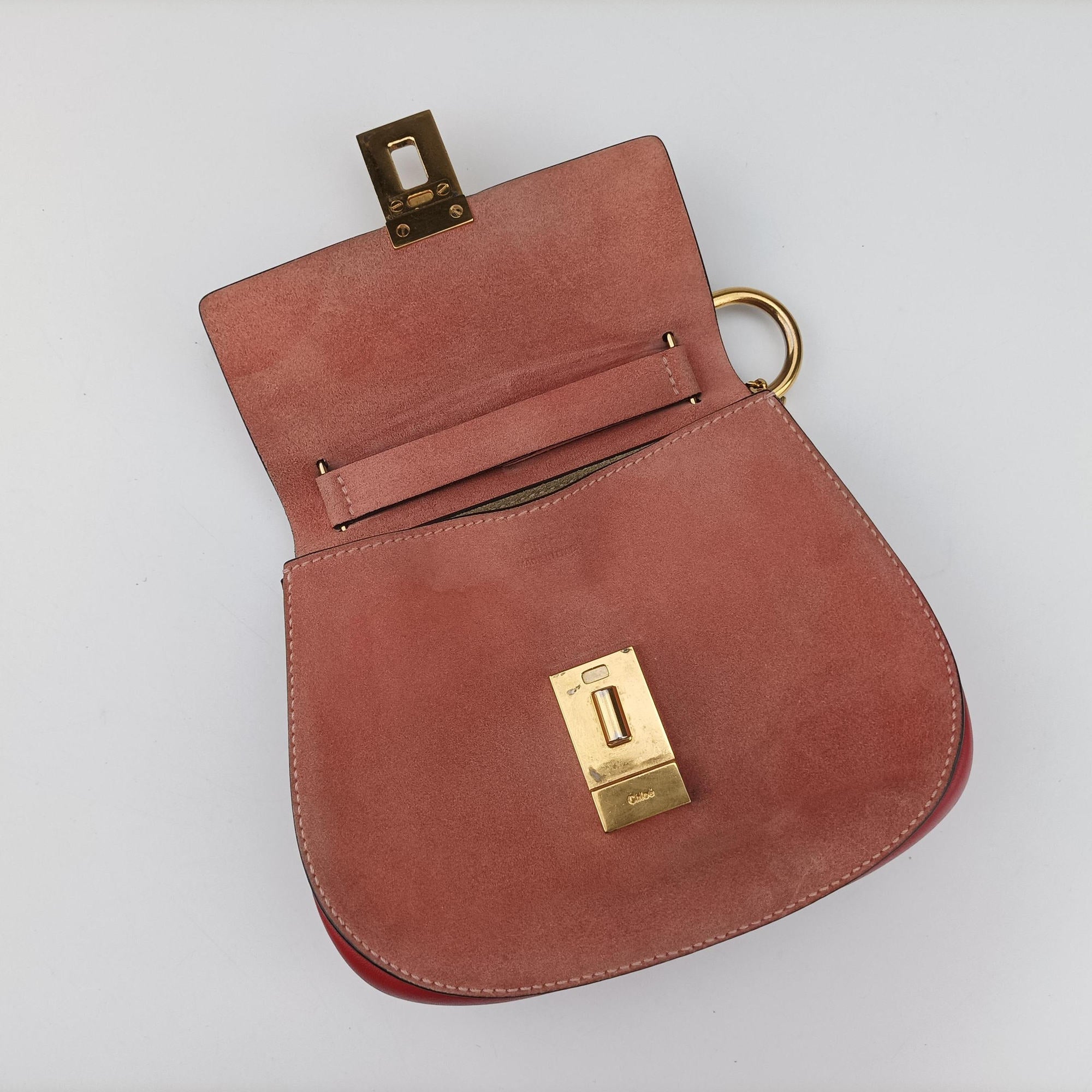 DREW Red×Pink Leather×suede 04 15 70 65 6ドリュー レッド×ピンク レザー×スエード 04 15 70 65 6