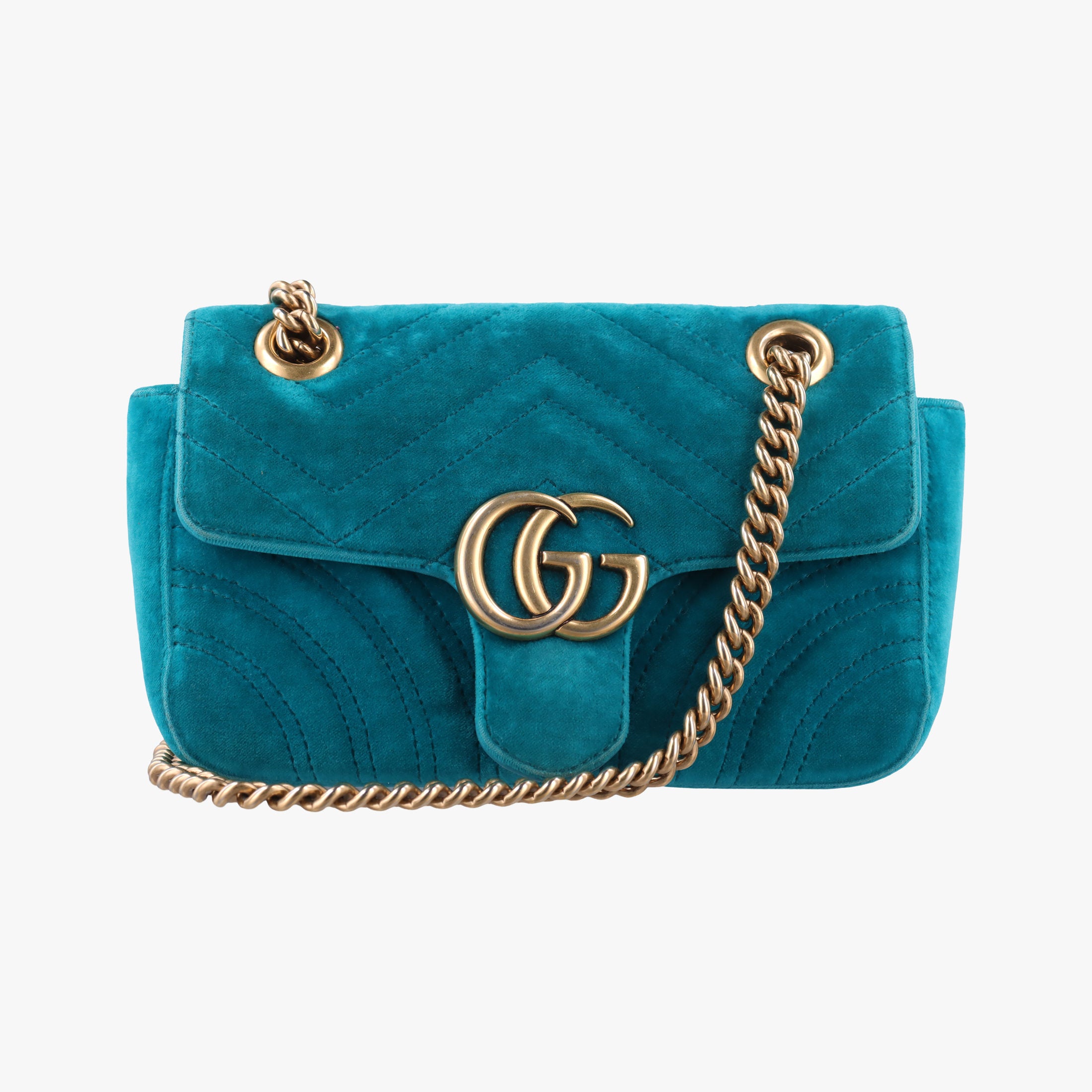 GG Marmont Blue velour 446744 D021964199GGマーモント ブルー ベロア 446744 D021964199