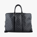 Porte Documents Voyage Noir Damier Graphite N41125 BA0161ポルト ドキュマン ヴォワヤージュ ノワール ダミエグラフィット N41125 BA0161