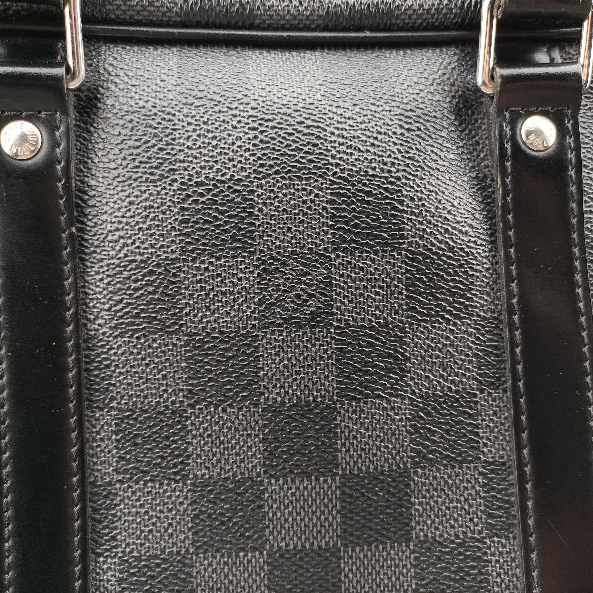 Porte Documents Voyage Noir Damier Graphite N41125 BA0161ポルト ドキュマン ヴォワヤージュ ノワール ダミエグラフィット N41125 BA0161