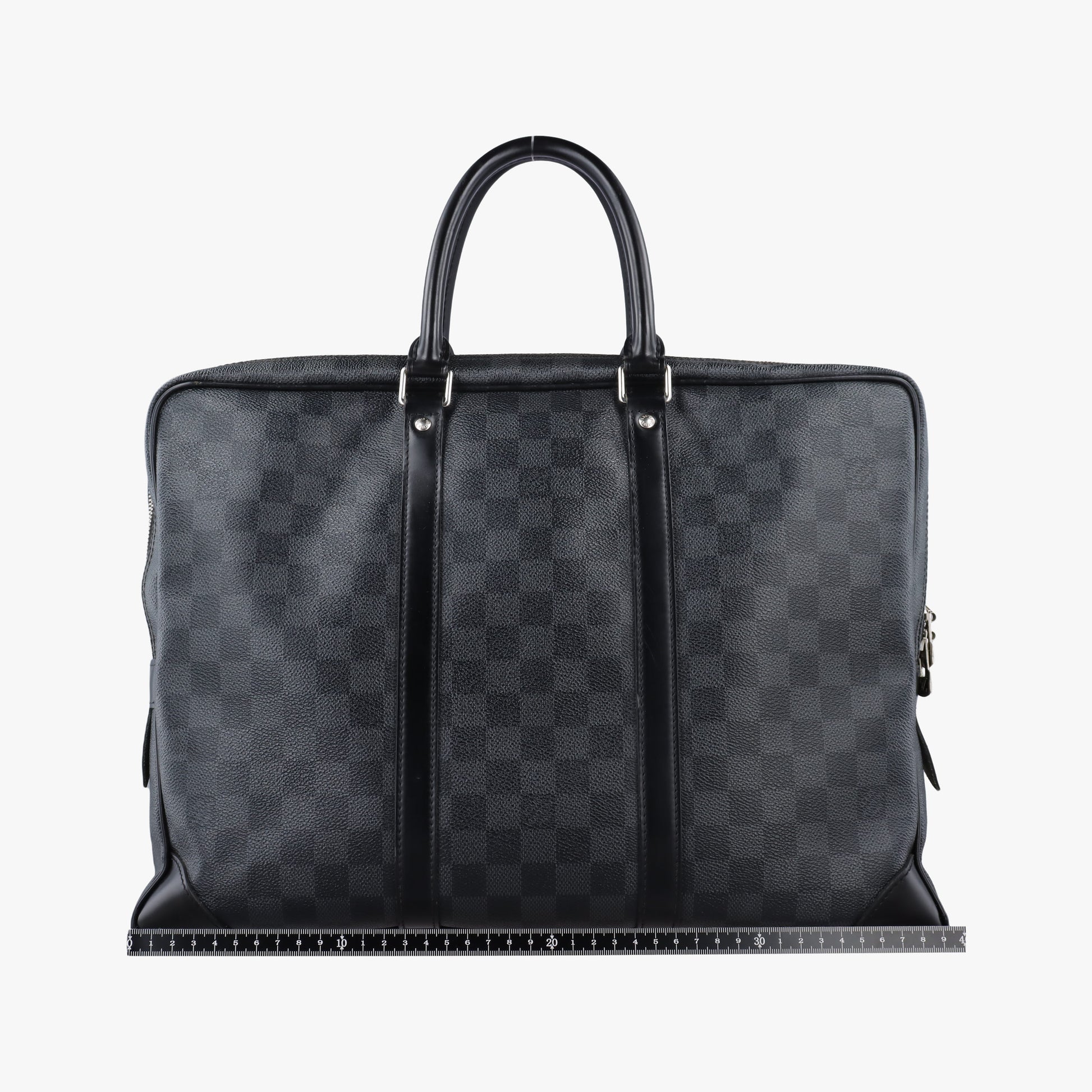 Porte Documents Voyage Noir Damier Graphite N41125 BA0161ポルト ドキュマン ヴォワヤージュ ノワール ダミエグラフィット N41125 BA0161