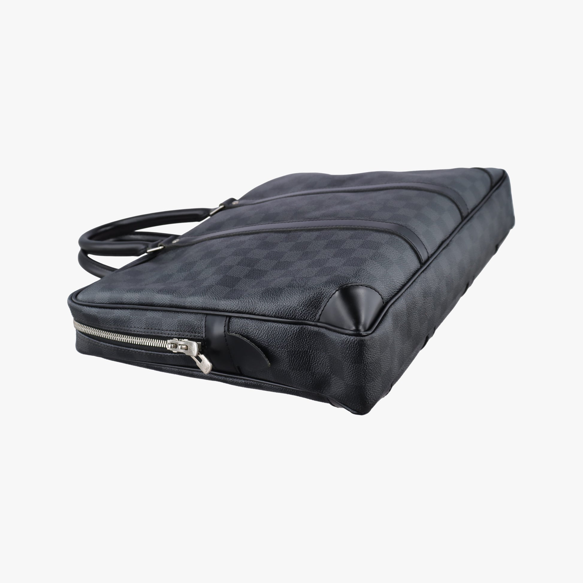 Porte Documents Voyage Noir Damier Graphite N41125 BA0161ポルト ドキュマン ヴォワヤージュ ノワール ダミエグラフィット N41125 BA0161