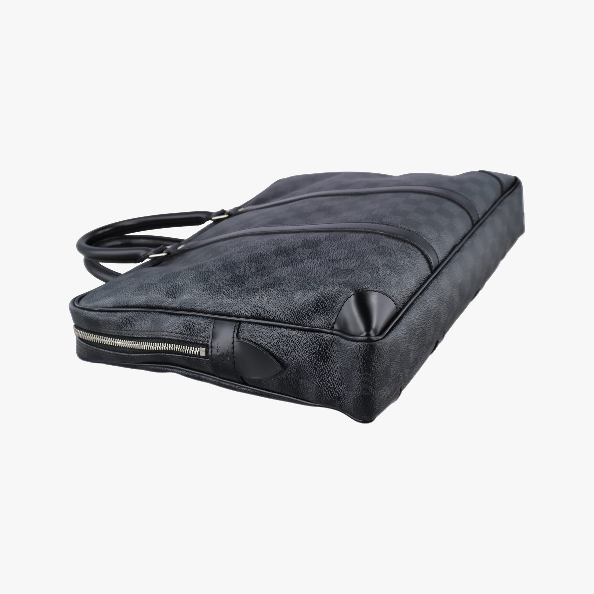 Porte Documents Voyage Noir Damier Graphite N41125 BA0161ポルト ドキュマン ヴォワヤージュ ノワール ダミエグラフィット N41125 BA0161