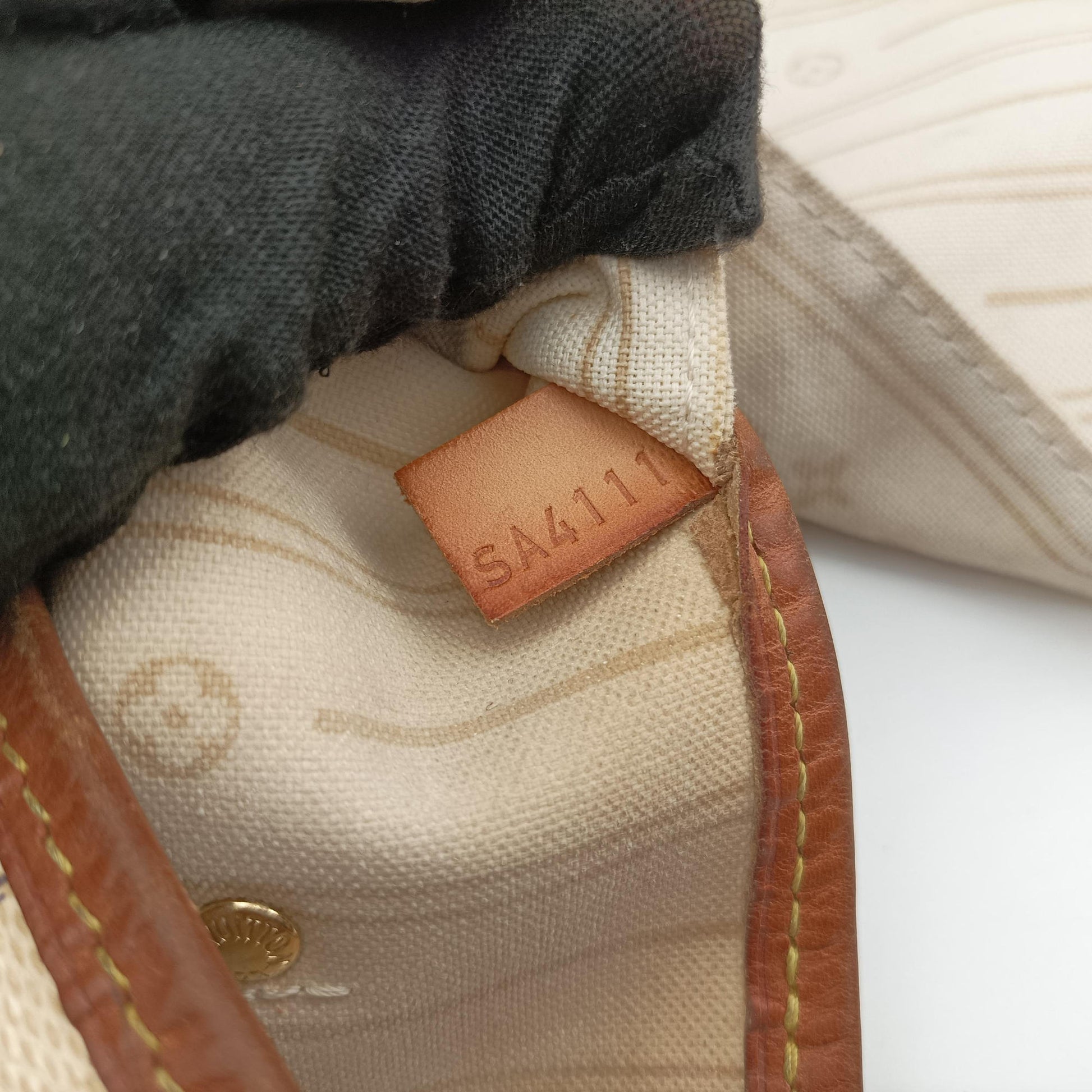 Neverfull MM Azur Damier Canvas N51107 SA4111ネヴァーフルMM アズール ダミエキャンバス N51107 SA4111