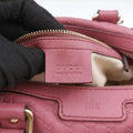 Guccissima Trim Web Joy Pink Leather 269876 G013133942グッチシマ トリム ウェブ ジョイ ピンク レザー 269876 G013133942