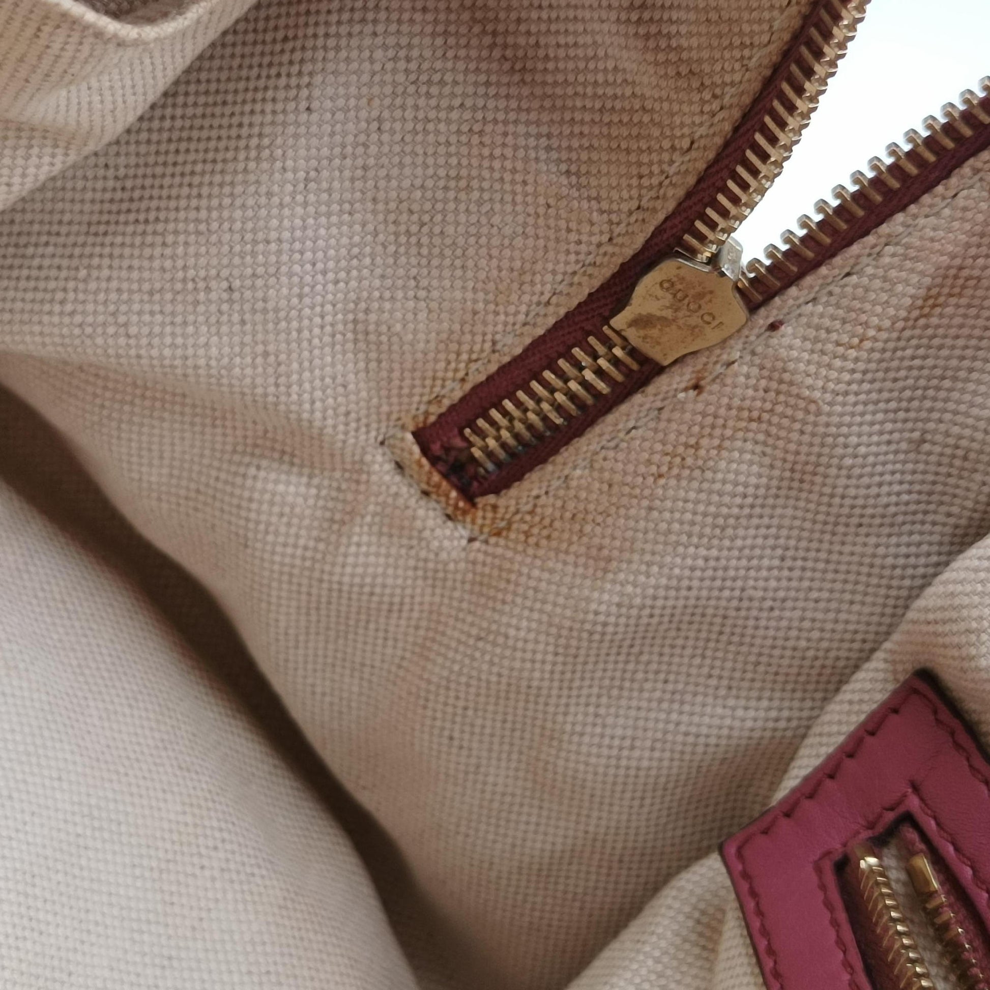 Guccissima Trim Web Joy Pink Leather 269876 G013133942グッチシマ トリム ウェブ ジョイ ピンク レザー 269876 G013133942