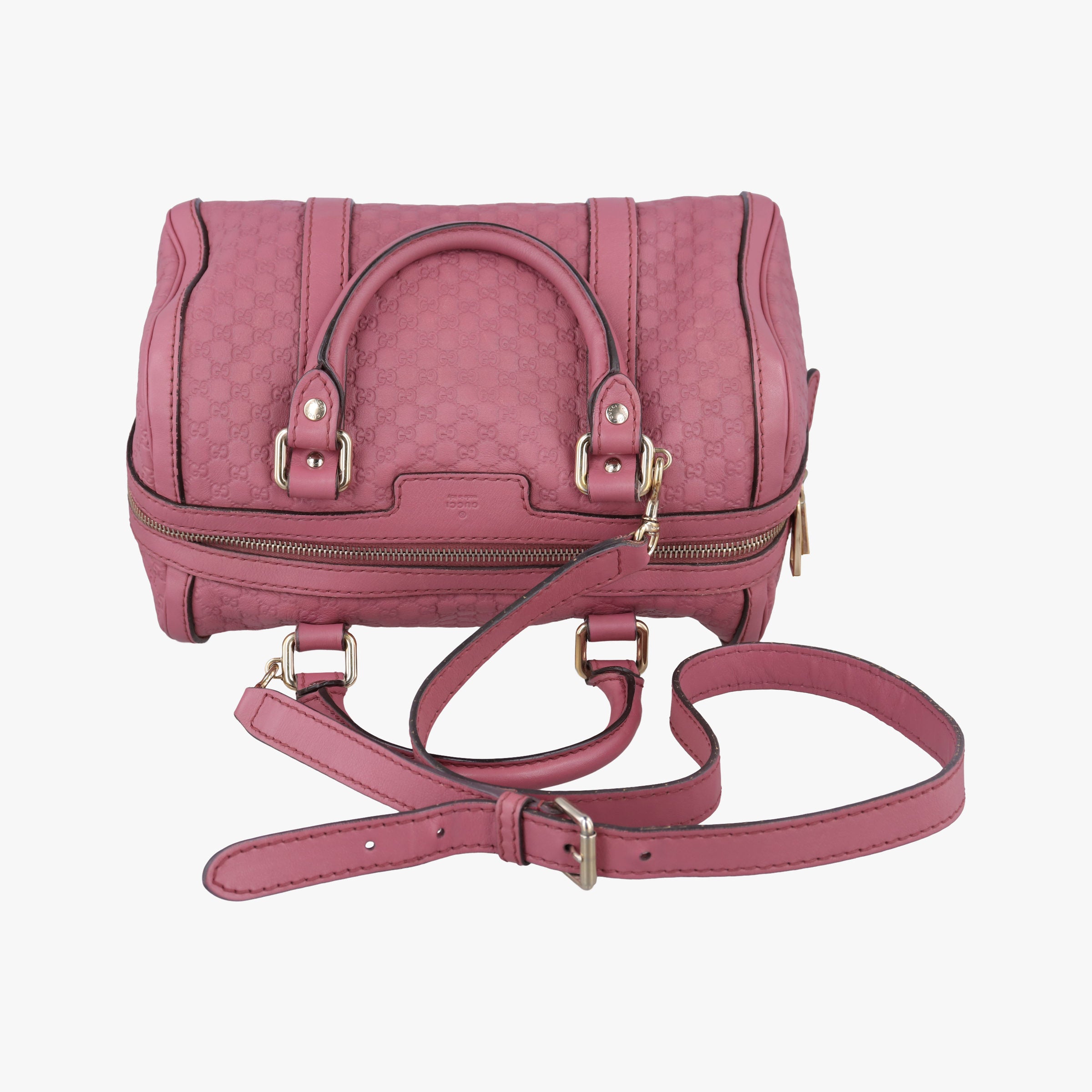 Guccissima Trim Web Joy Pink Leather 269876 G013133942グッチシマ トリム ウェブ ジョイ ピンク レザー 269876 G013133942