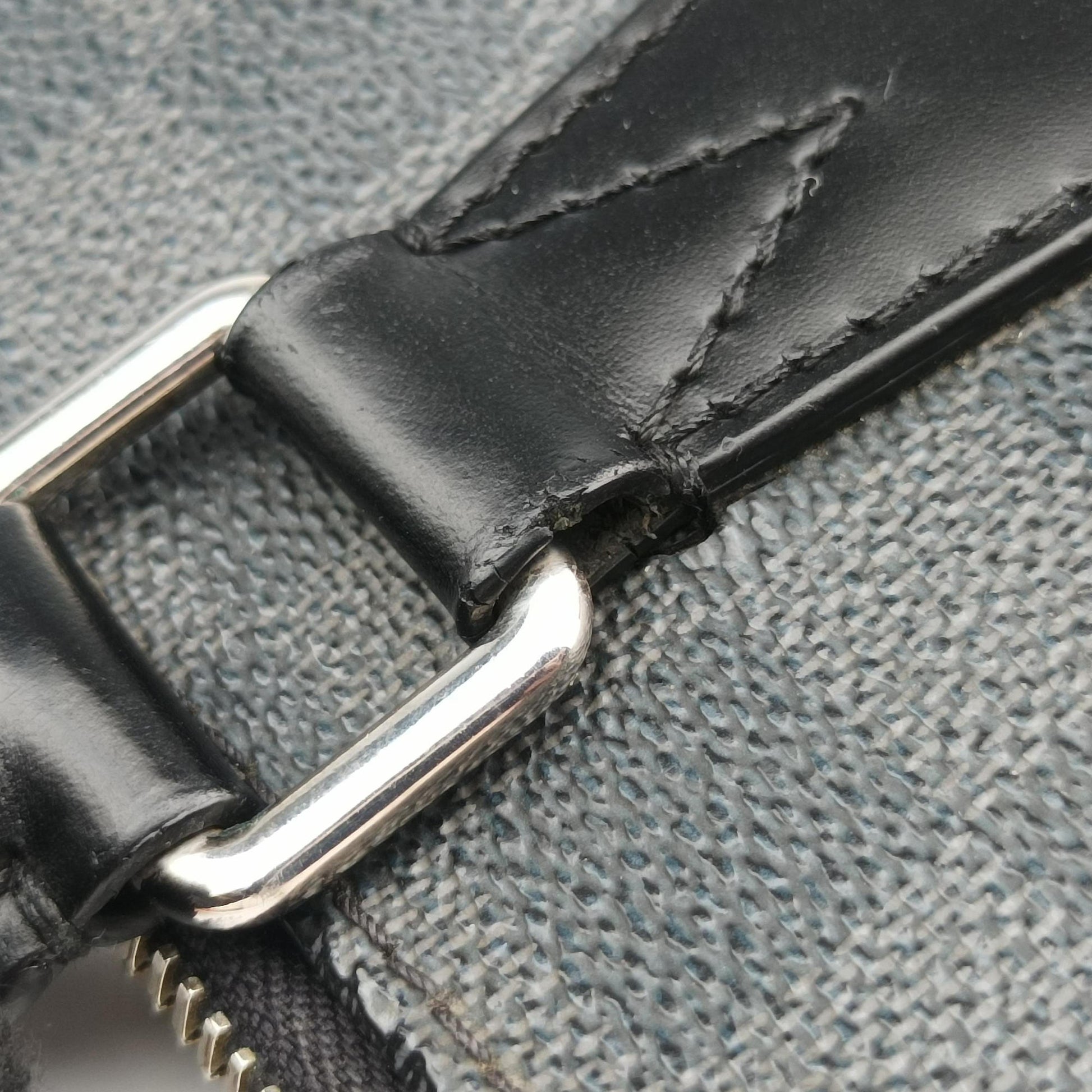 Porte Documents Jour Noir Damier Graphite N48224 SR4123ポルトドキュマン ジュール ノワール ダミエ グラフィット N48224 SR4123