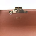 Claude Triomphe white x brown PVC coated canvas x Leather W-CU-2251クロード トリオンフ ホワイトxブラウン PVCコーティングキャンバスxレザー W-CU-2251
