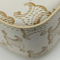 Claude Triomphe white x brown PVC coated canvas x Leather W-CU-2251クロード トリオンフ ホワイトxブラウン PVCコーティングキャンバスxレザー W-CU-2251