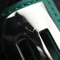 Collier de chien Green×silver Leather × GP S R▢Qコリエ ド シアン グリーン×シルバー レザー×GP S R▢Q