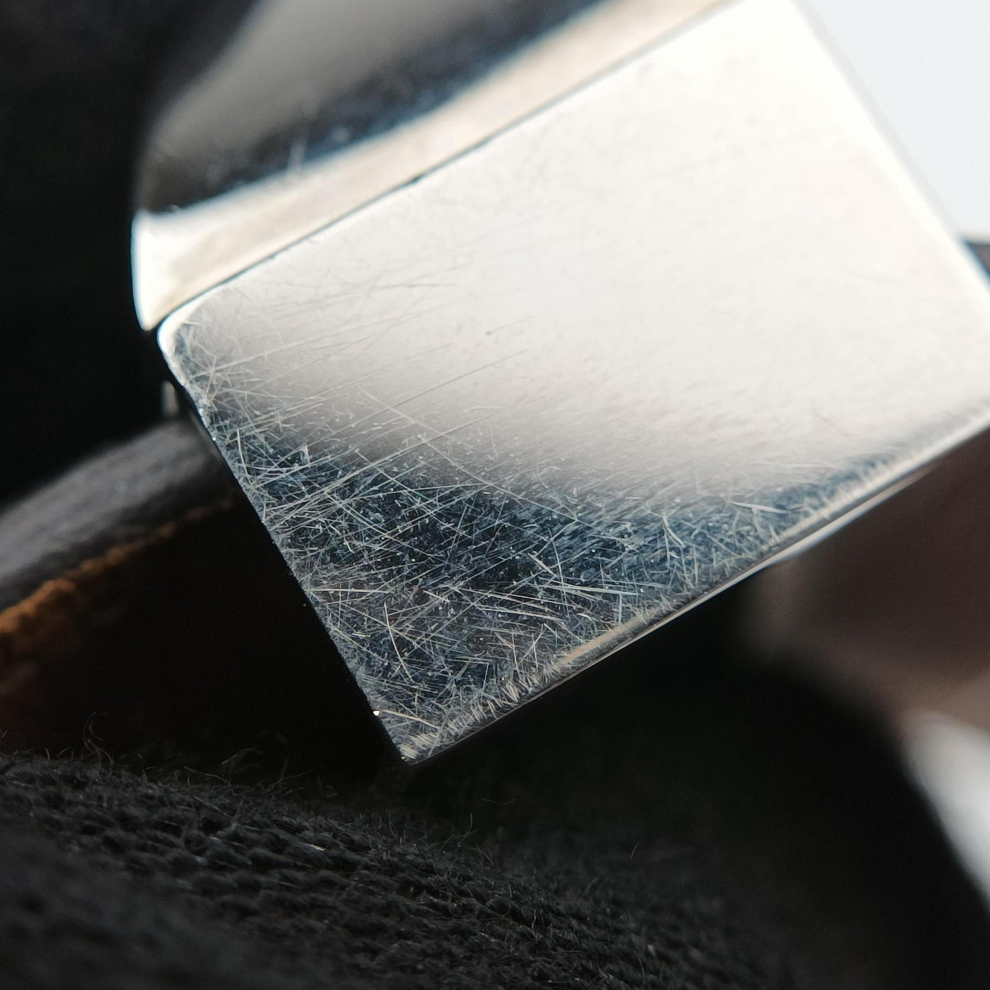 Collier de chien Green×silver Leather × GP S R▢Qコリエ ド シアン グリーン×シルバー レザー×GP S R▢Q
