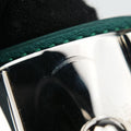 Collier de chien Green×silver Leather × GP S R▢Qコリエ ド シアン グリーン×シルバー レザー×GP S R▢Q