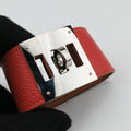 Kelly Style Lock Orange×Silver Leather × GP N▢P 48ケリー スタイル ロック オレンジ×シルバー レザー×GP N▢P 48