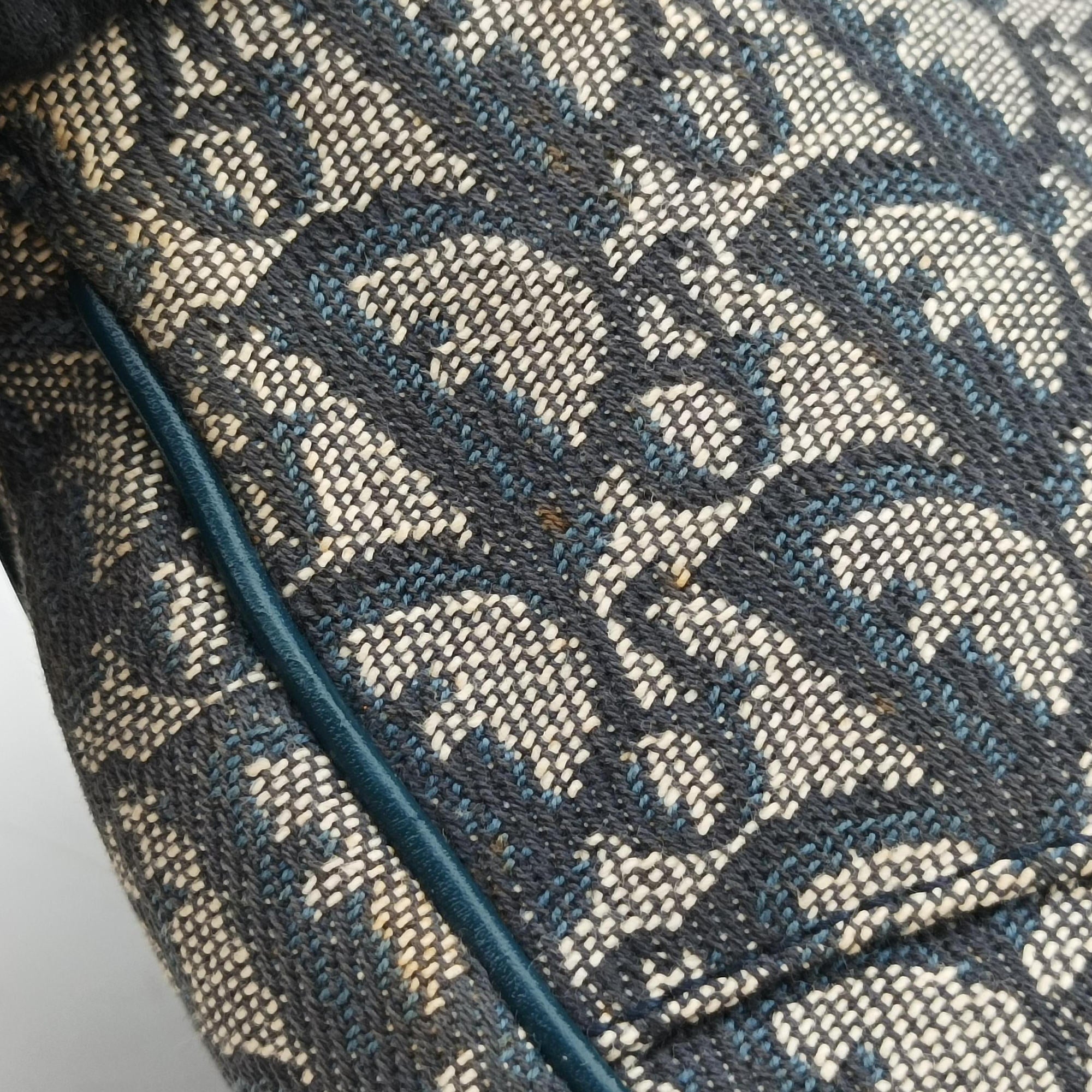 Saddle Navy Jacquard MC 1011サドル ネイビー ジャガード MC 1011