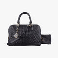 Medusa Demetra Vanitas Satchel Black Leather CLG 915760900872メデューサ デメテル バニティ サッチェル ブラック レザー CLG 915760900872