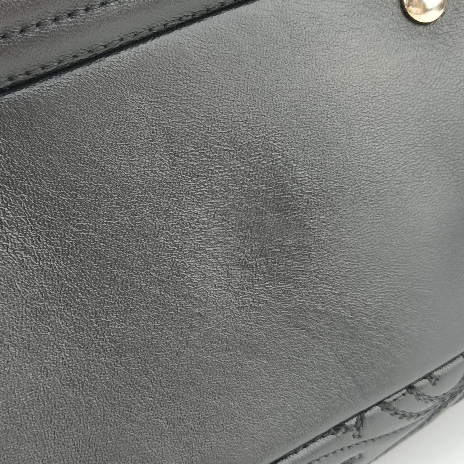 Medusa Demetra Vanitas Satchel Black Leather CLG 915760900872メデューサ デメテル バニティ サッチェル ブラック レザー CLG 915760900872