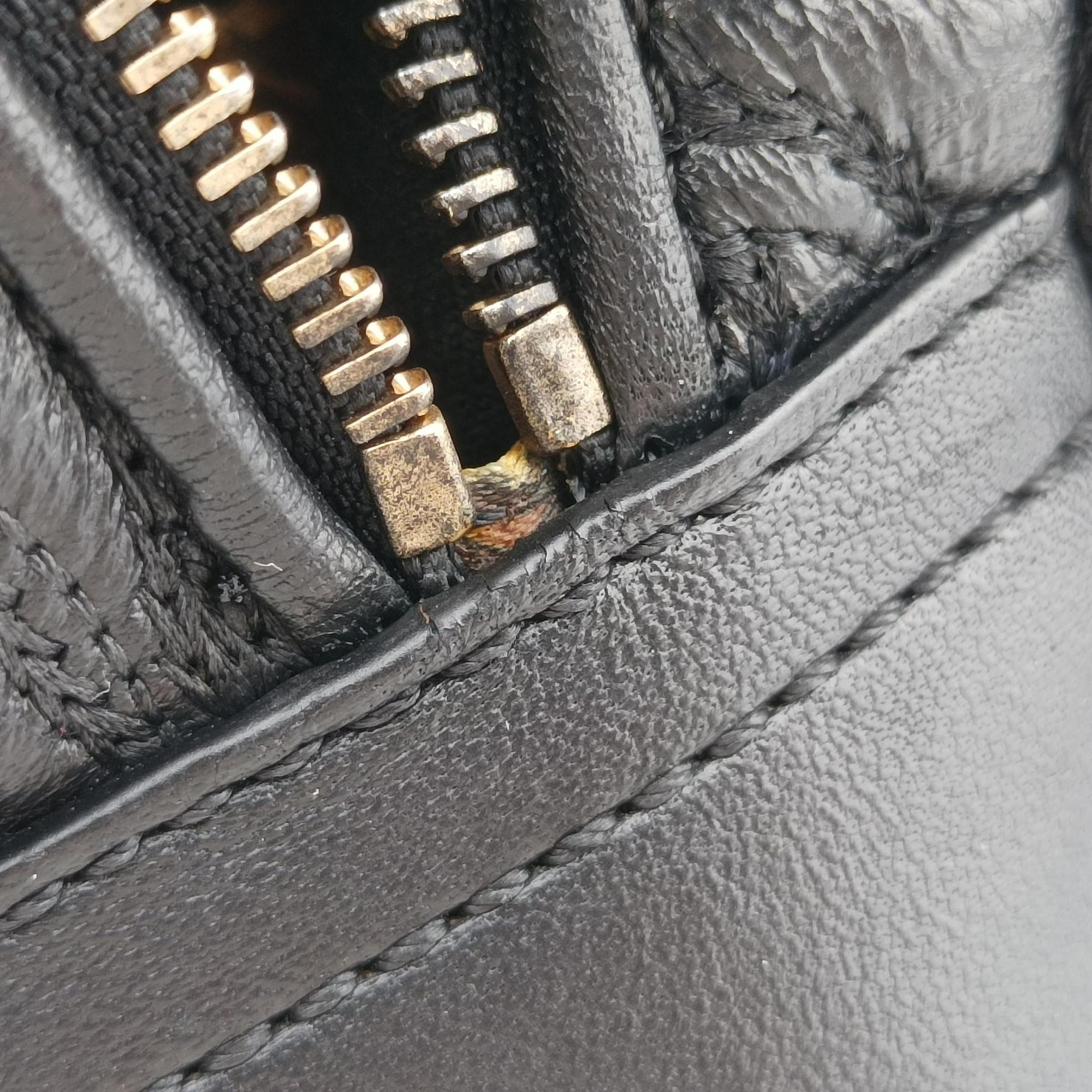 Medusa Demetra Vanitas Satchel Black Leather CLG 915760900872メデューサ デメテル バニティ サッチェル ブラック レザー CLG 915760900872