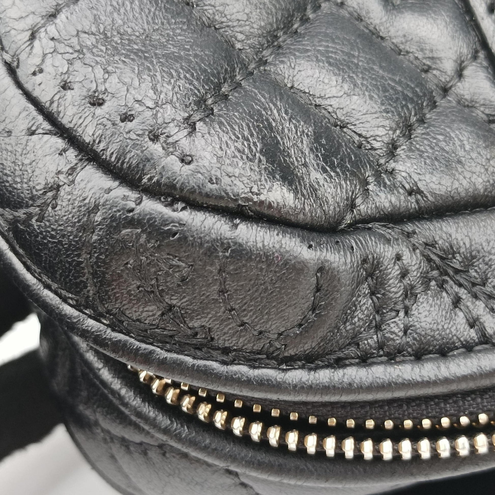 Medusa Demetra Vanitas Satchel Black Leather CLG 915760900872メデューサ デメテル バニティ サッチェル ブラック レザー CLG 915760900872
