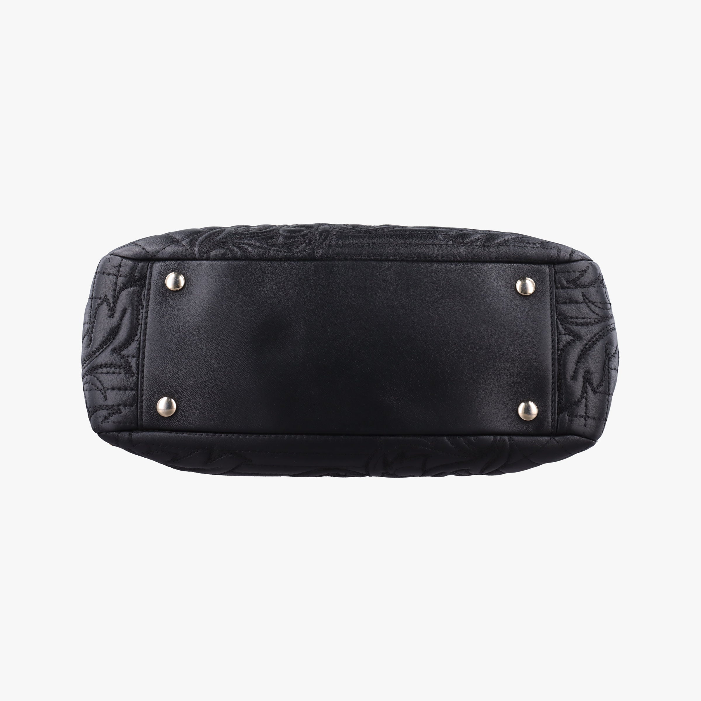 Medusa Demetra Vanitas Satchel Black Leather CLG 915760900872メデューサ デメテル バニティ サッチェル ブラック レザー CLG 915760900872