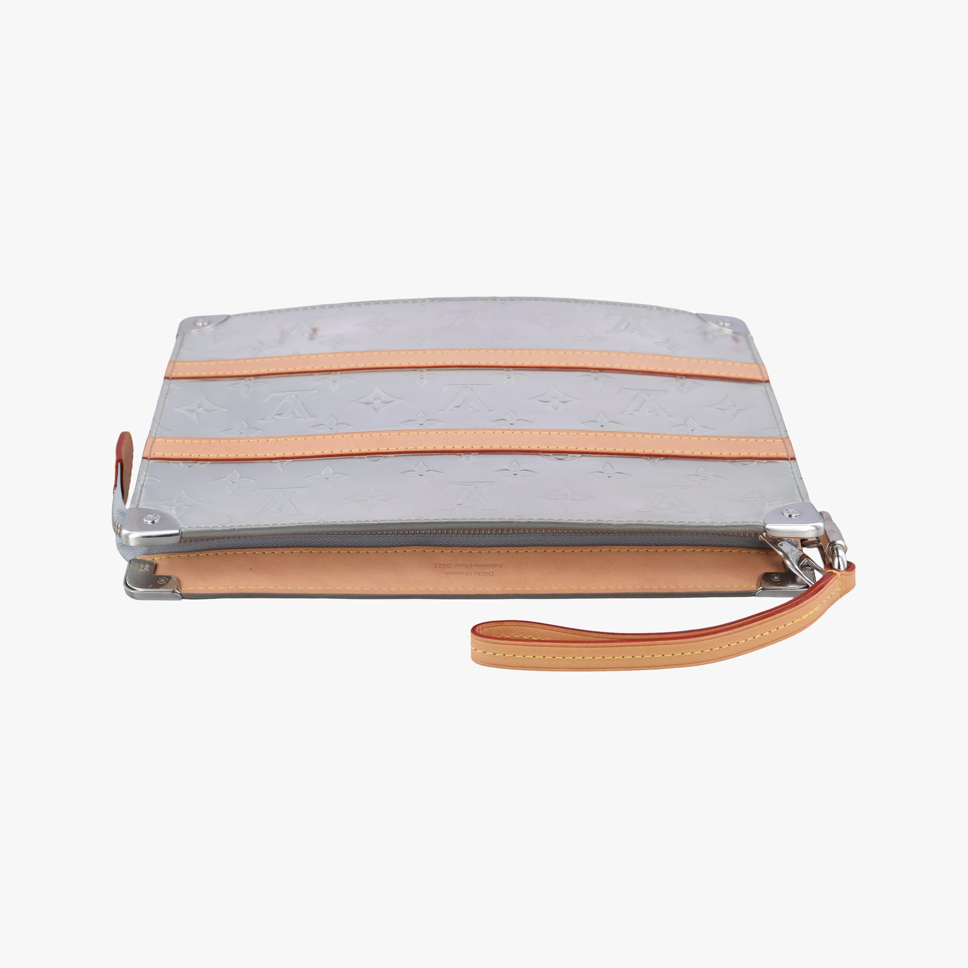 Monogram Mirror Handle Soft Trunk Silver Vernis M80807 モノグラム ミラートランク ポシェット シルバー ヴェルニ M80807 