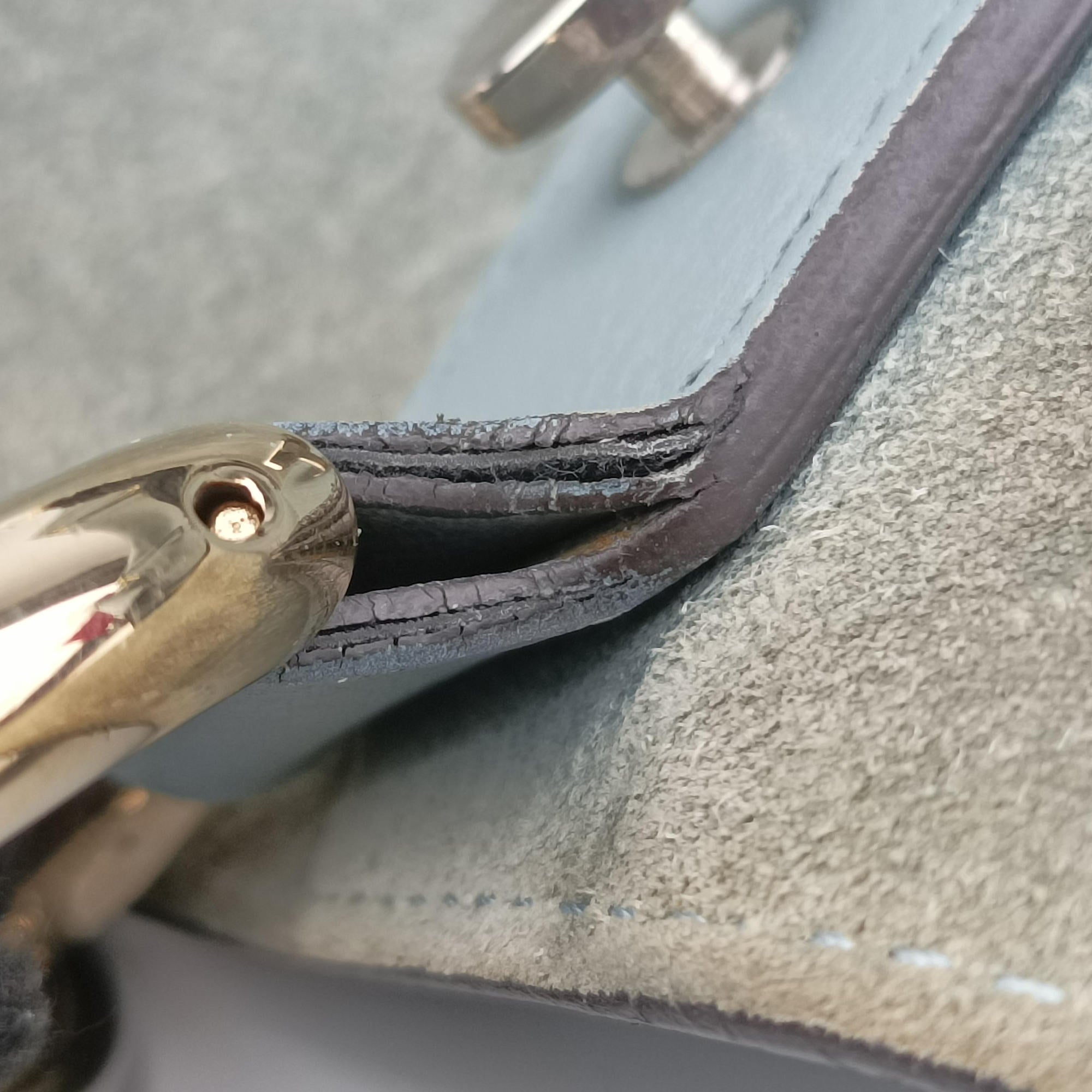 FAYE DAY Blue Leather 01185665-23フェイデイ ブルー レザー 01185665-23