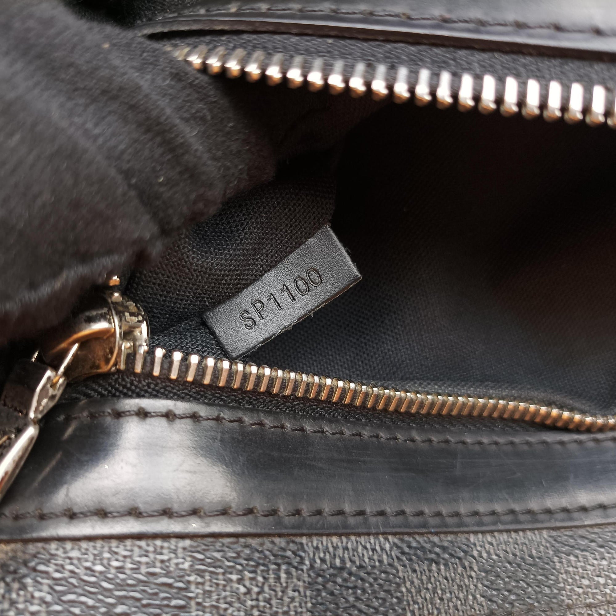 DANIEL MM Noir Damier GRAPHITE N58029 SP1100ダニエルMM ノワール ダミエ グラフィット N58029 SP1100