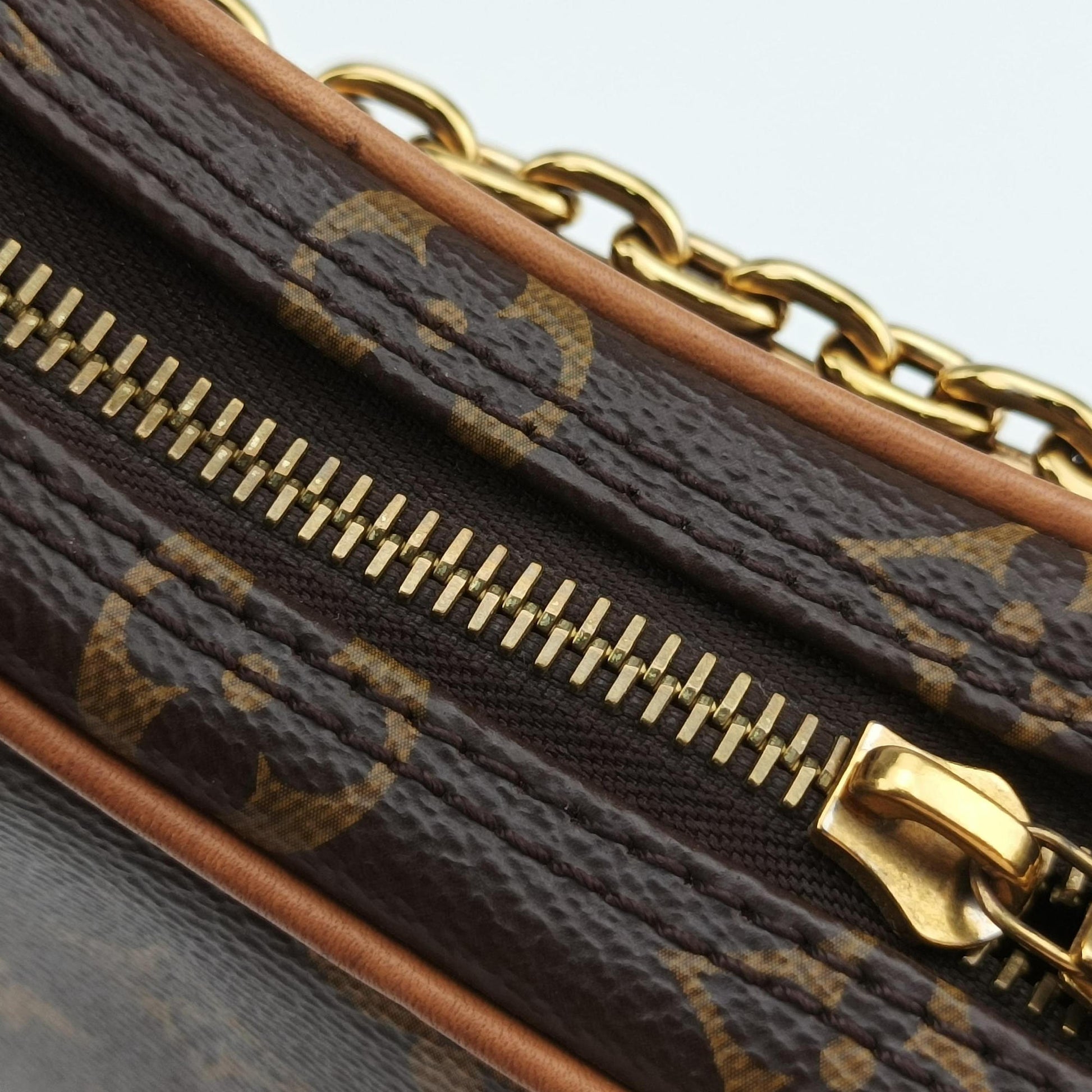 LOOP Brown×Beige Monogram Canvas M81098 IC Chipループ モノグラム/ブラウン×ベージュ モノグラムキャンバス M81098 ICチップ
