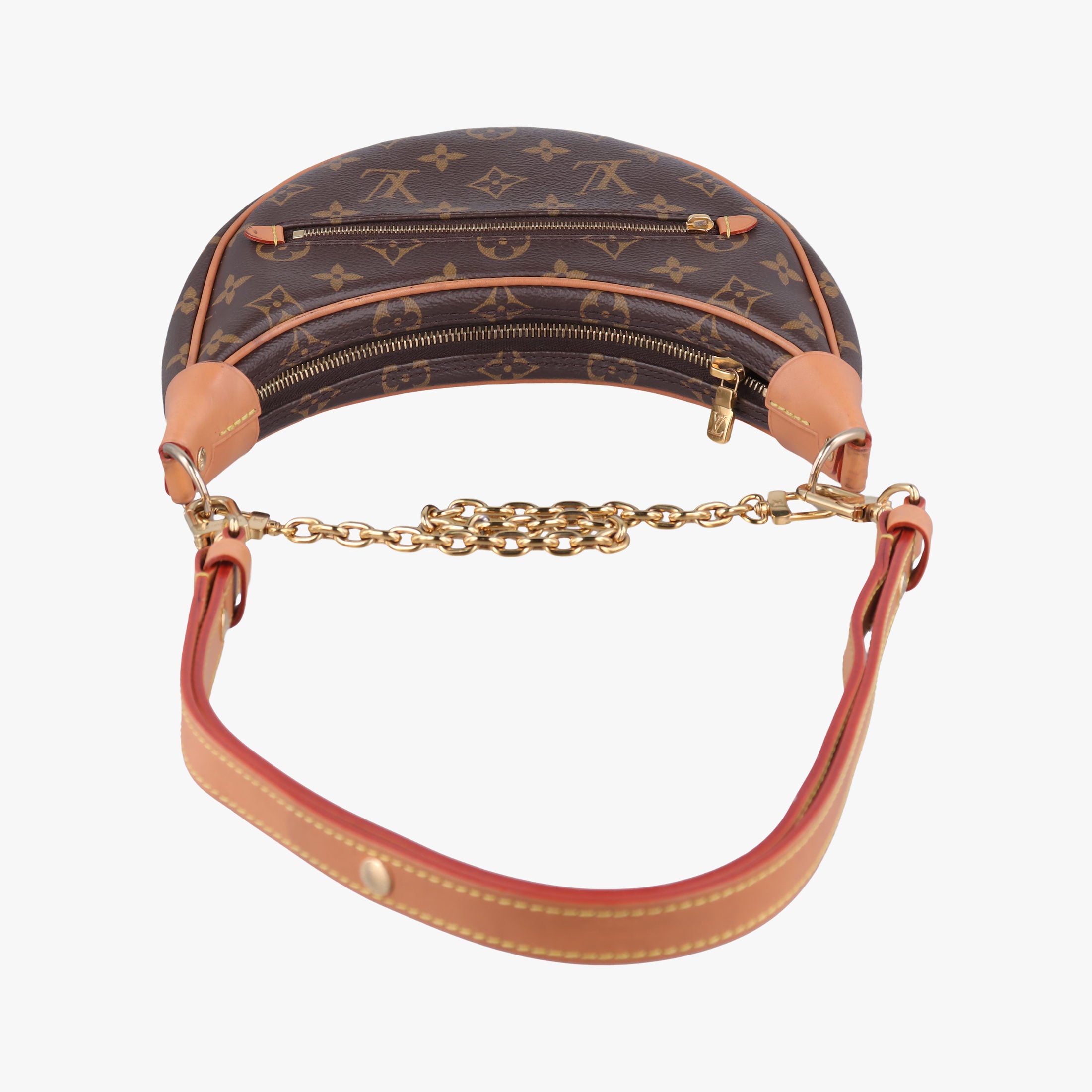 LOOP Brown×Beige Monogram Canvas M81098 IC Chipループ モノグラム/ブラウン×ベージュ モノグラムキャンバス M81098 ICチップ
