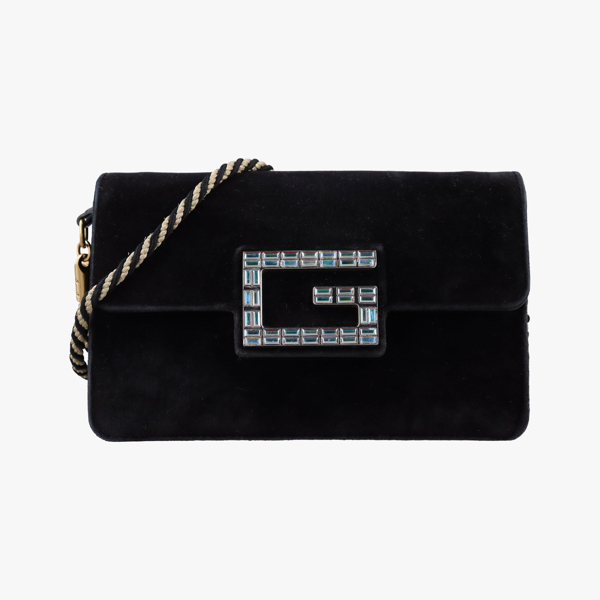 Square G Black velour 544242 F026027994スクエアG ブラック ベロア 544242 F026027994
