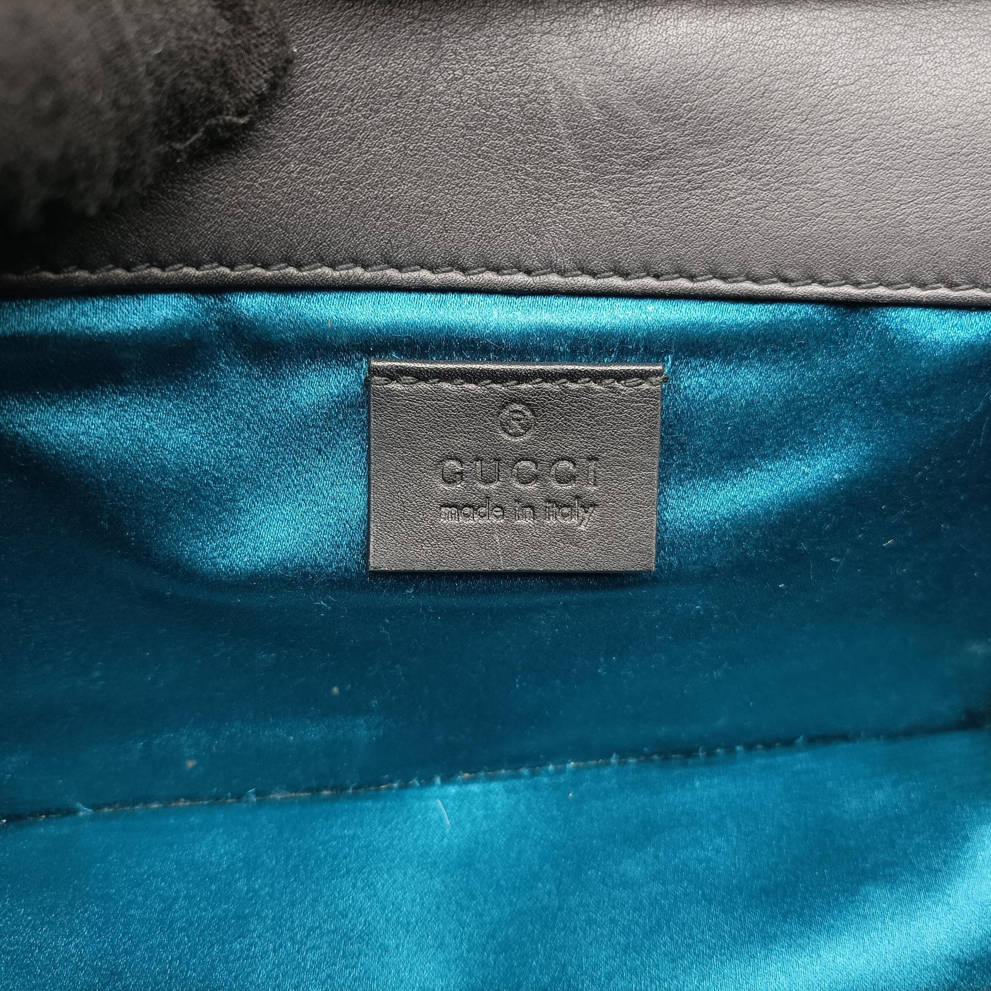 Square G Black velour 544242 F026027994スクエアG ブラック ベロア 544242 F026027994